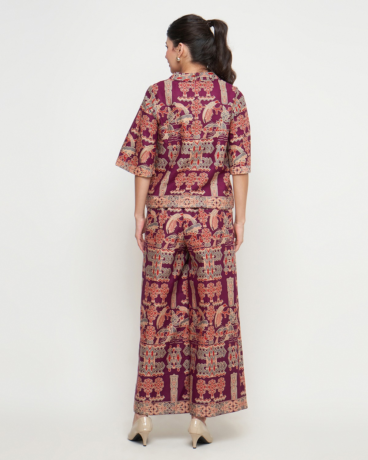 Rizkya Batik Set Adama Celana Kulot dan Blouse MD