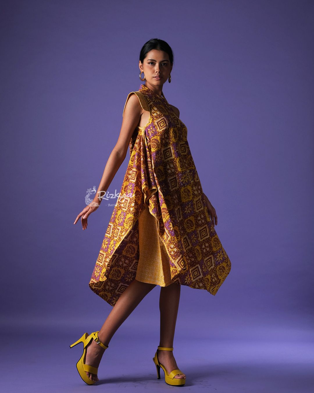 Dewangga Dress Batik Sekar Wungu