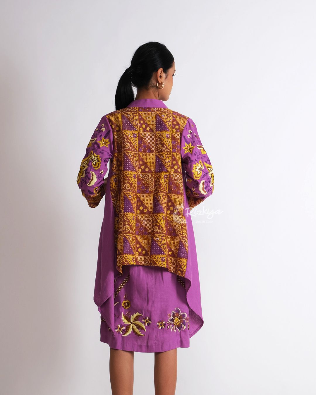 Blouse Avata Ungu Sekar Wungu