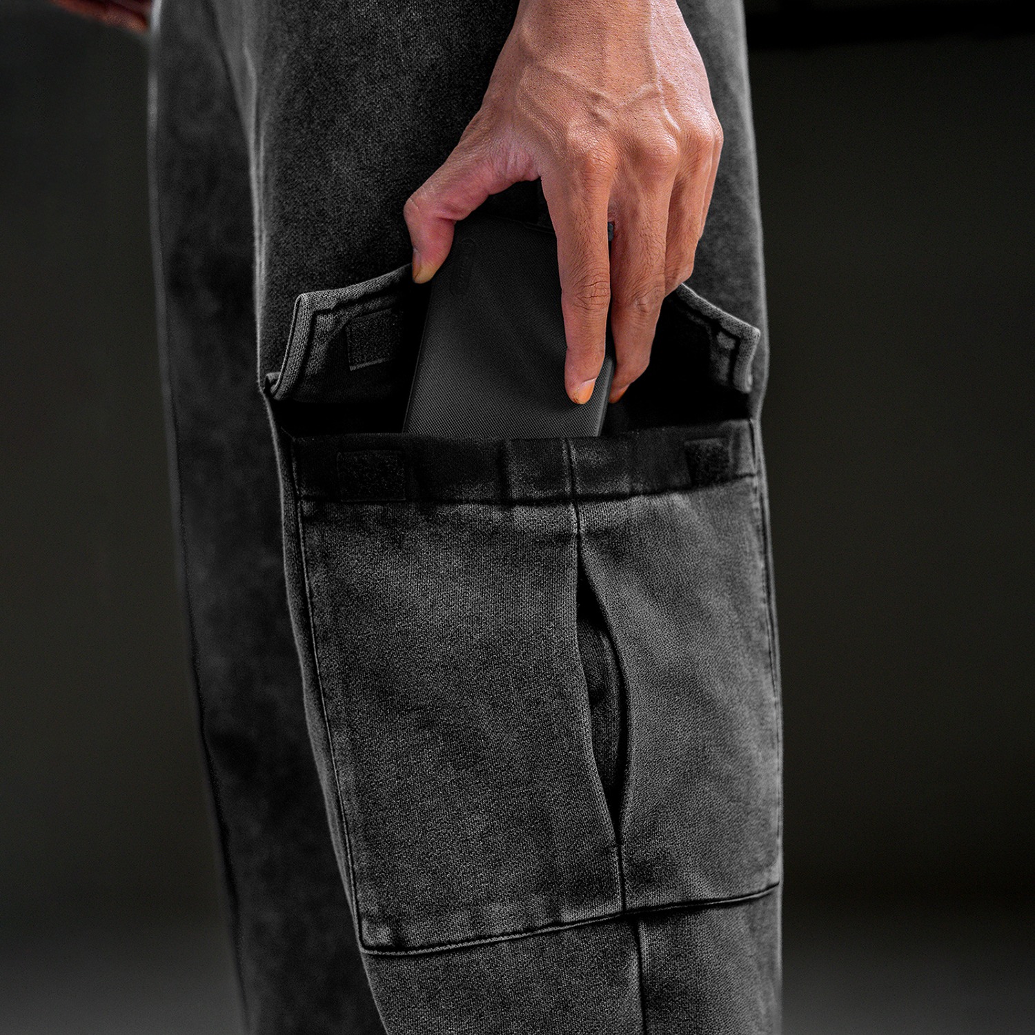 NEVERES Flow Wide Jogger Cargo