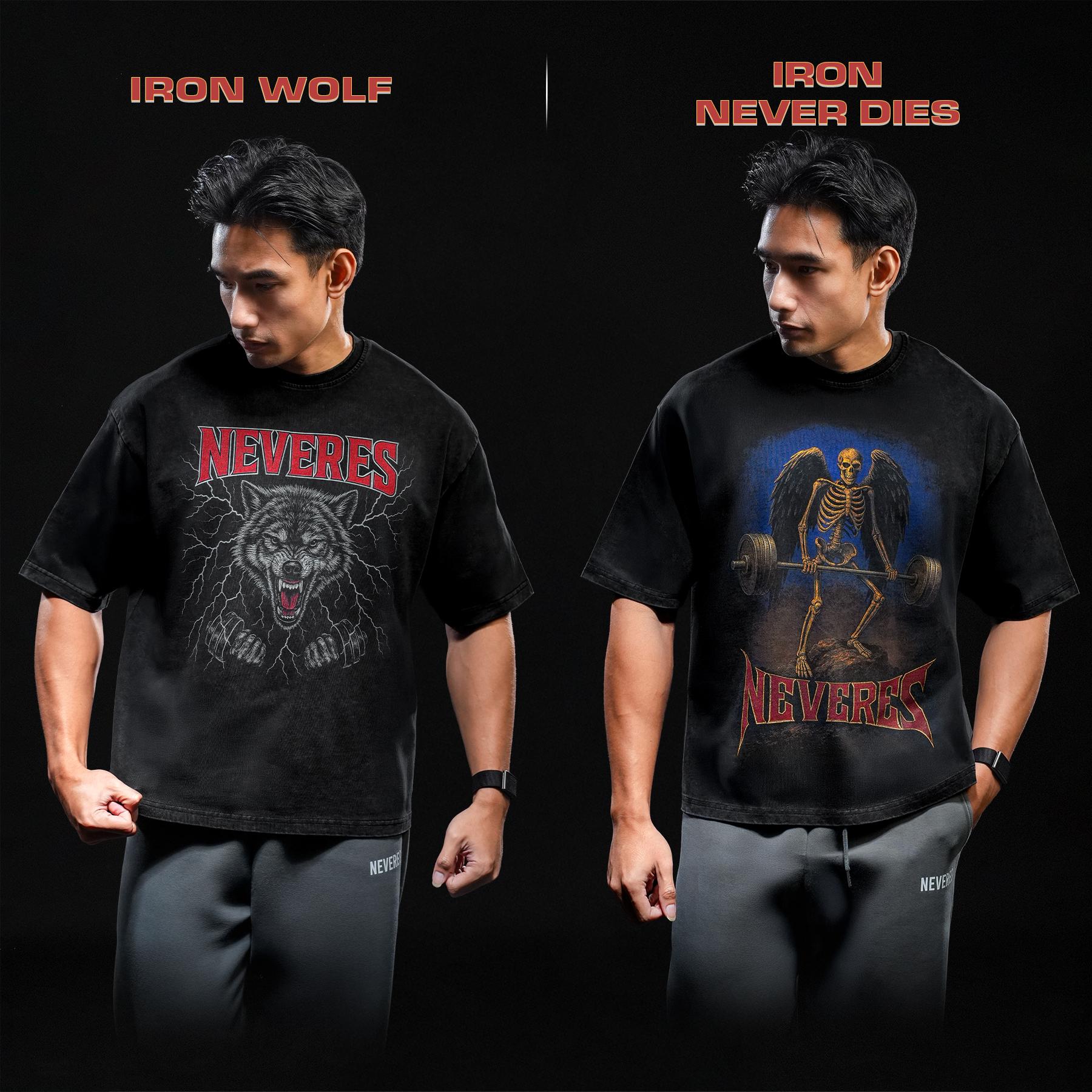 NEVERES Dark Era Oversized T-Shirt – Front Graphic