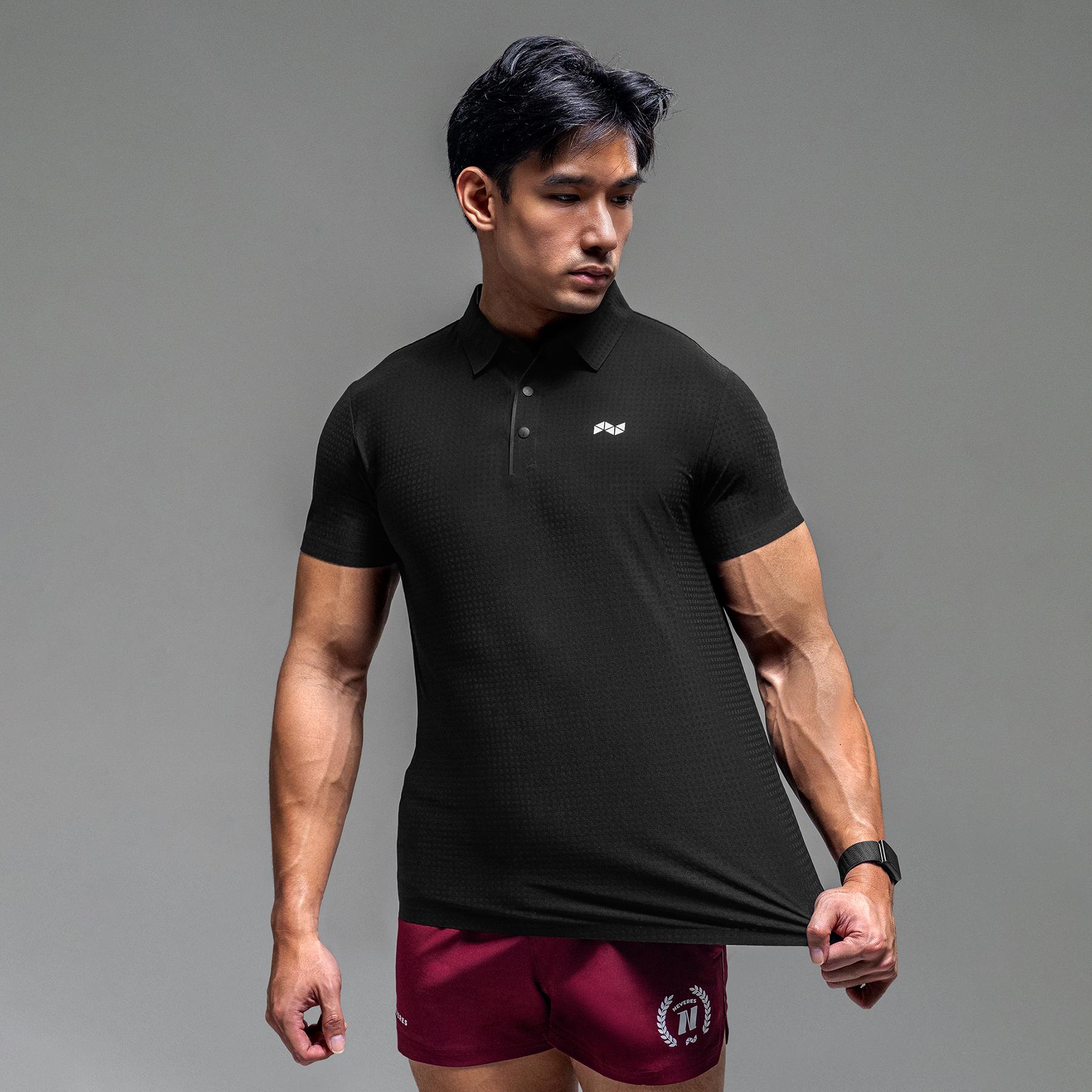 NEVERES Next Level Polo Shirt - Performa-Grid Tech