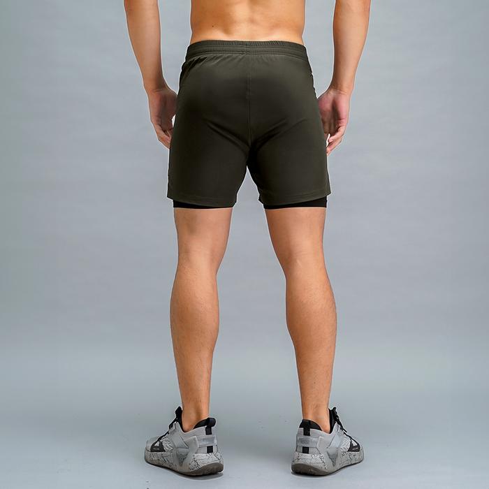 NEVERES Peak Performance 2 in 1 Shorts
