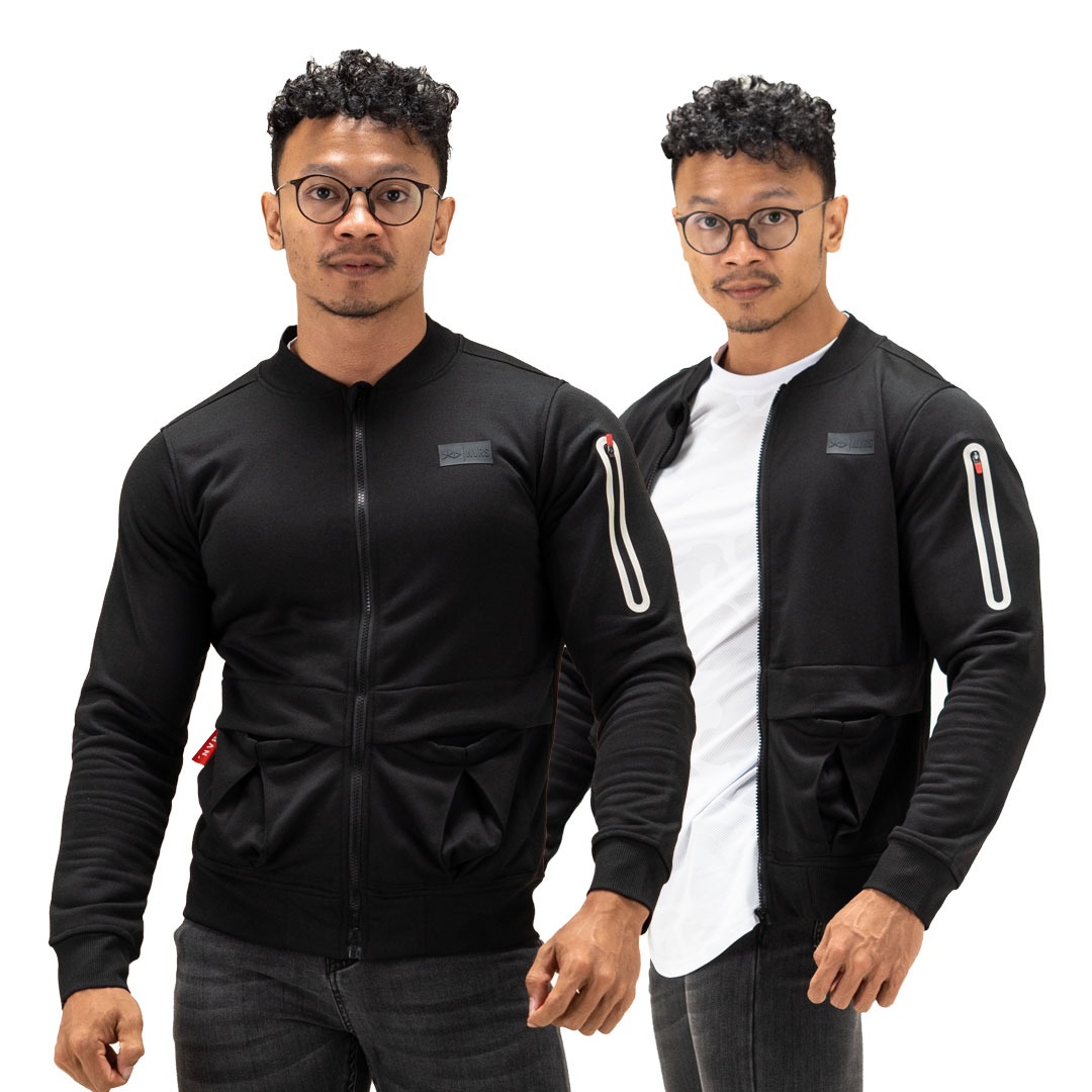 NEVERES Cargo Bomber Jacket