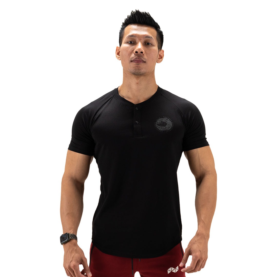 NEVERES Henley Pro T-Shirt