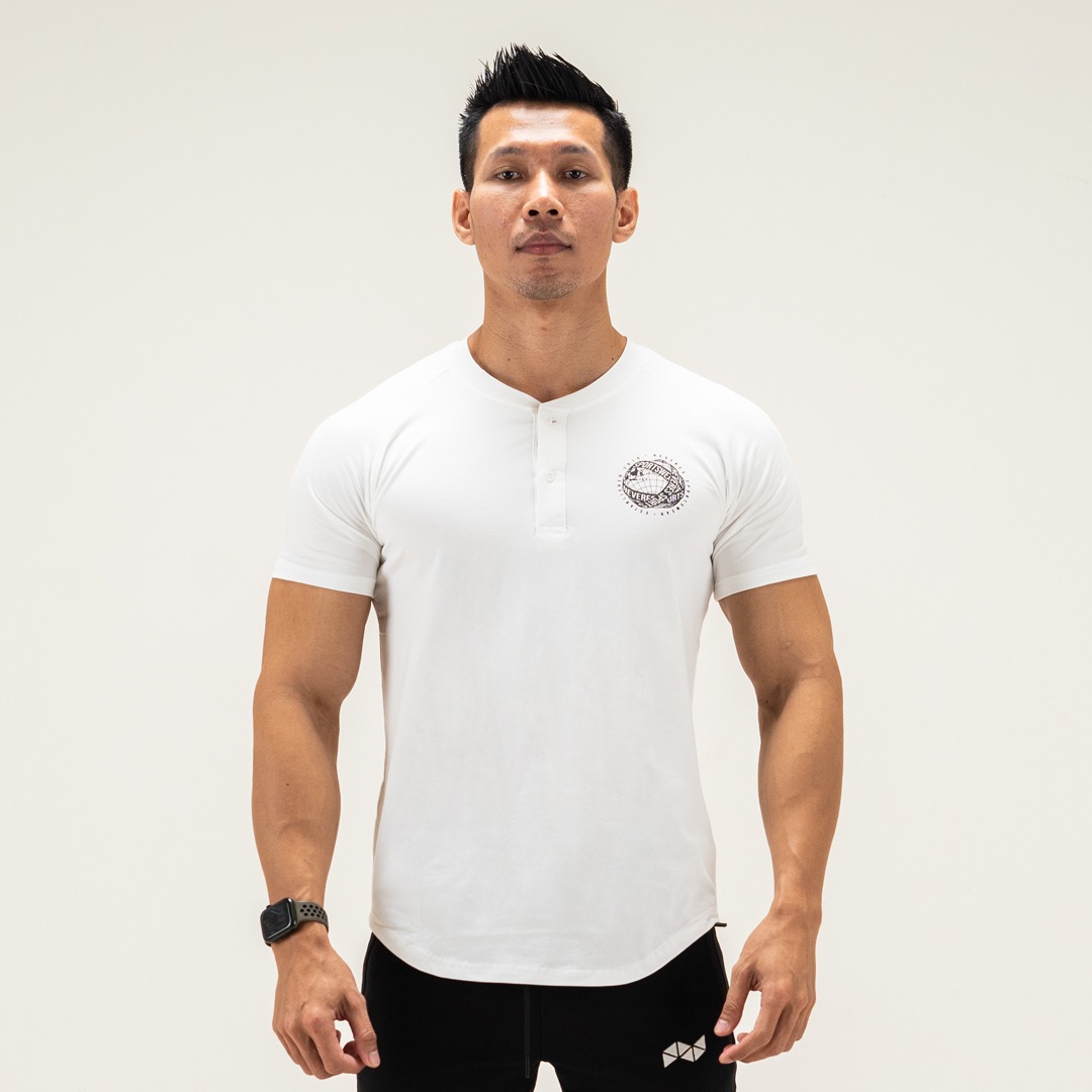 NEVERES Henley Pro T-Shirt