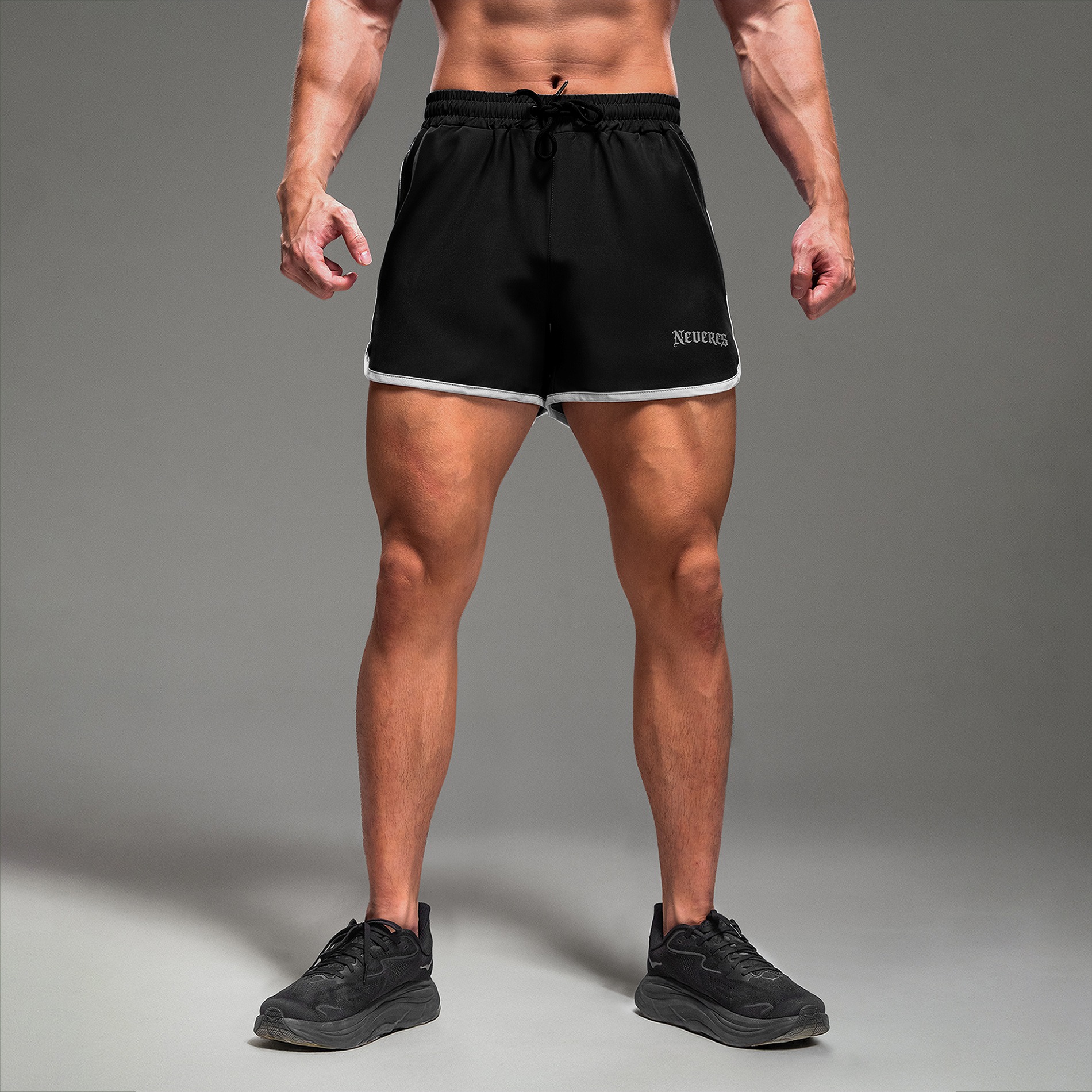 NEVERES Retro Vibe Leg Day Shorts