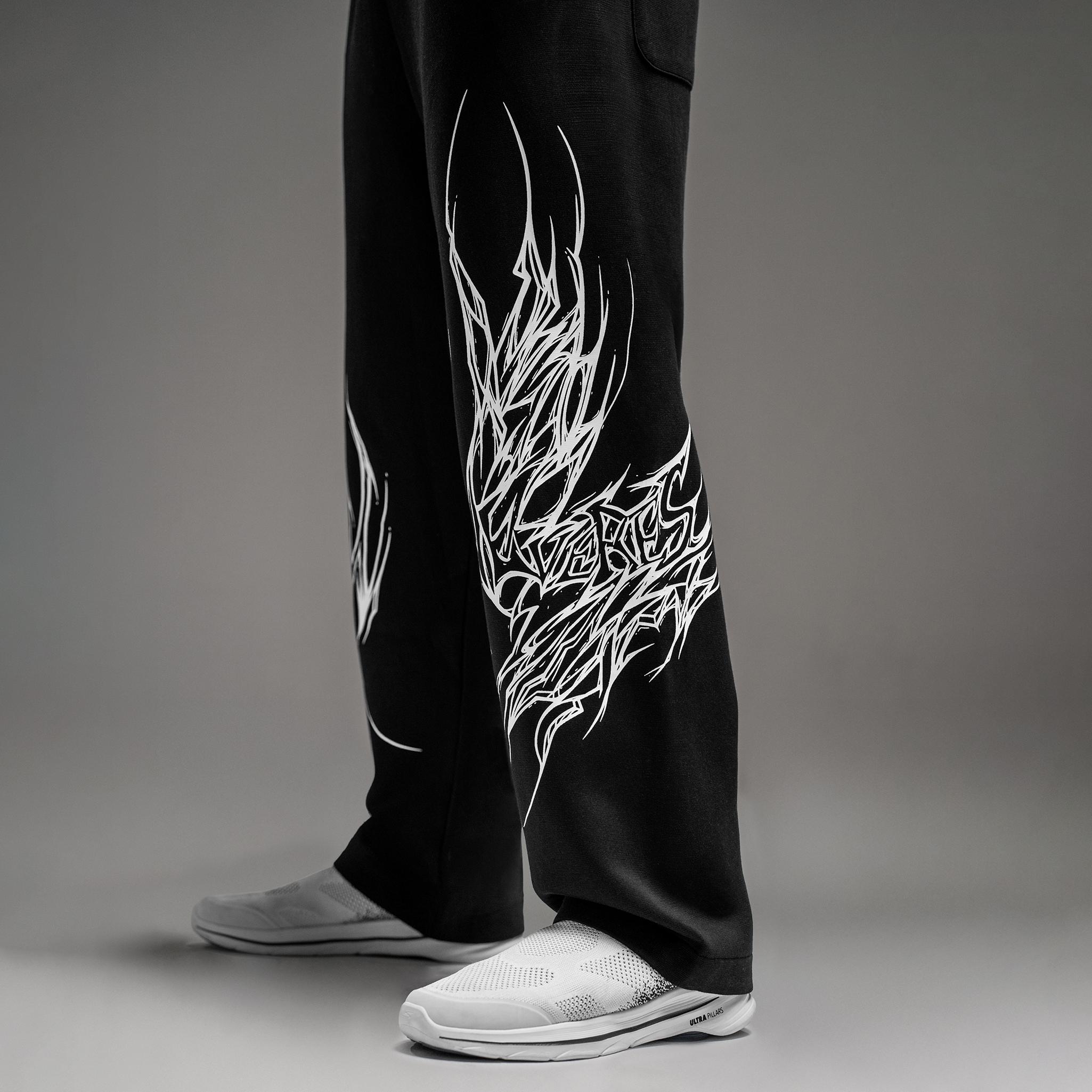 NEVERES Akira-Strike Wide Jogger