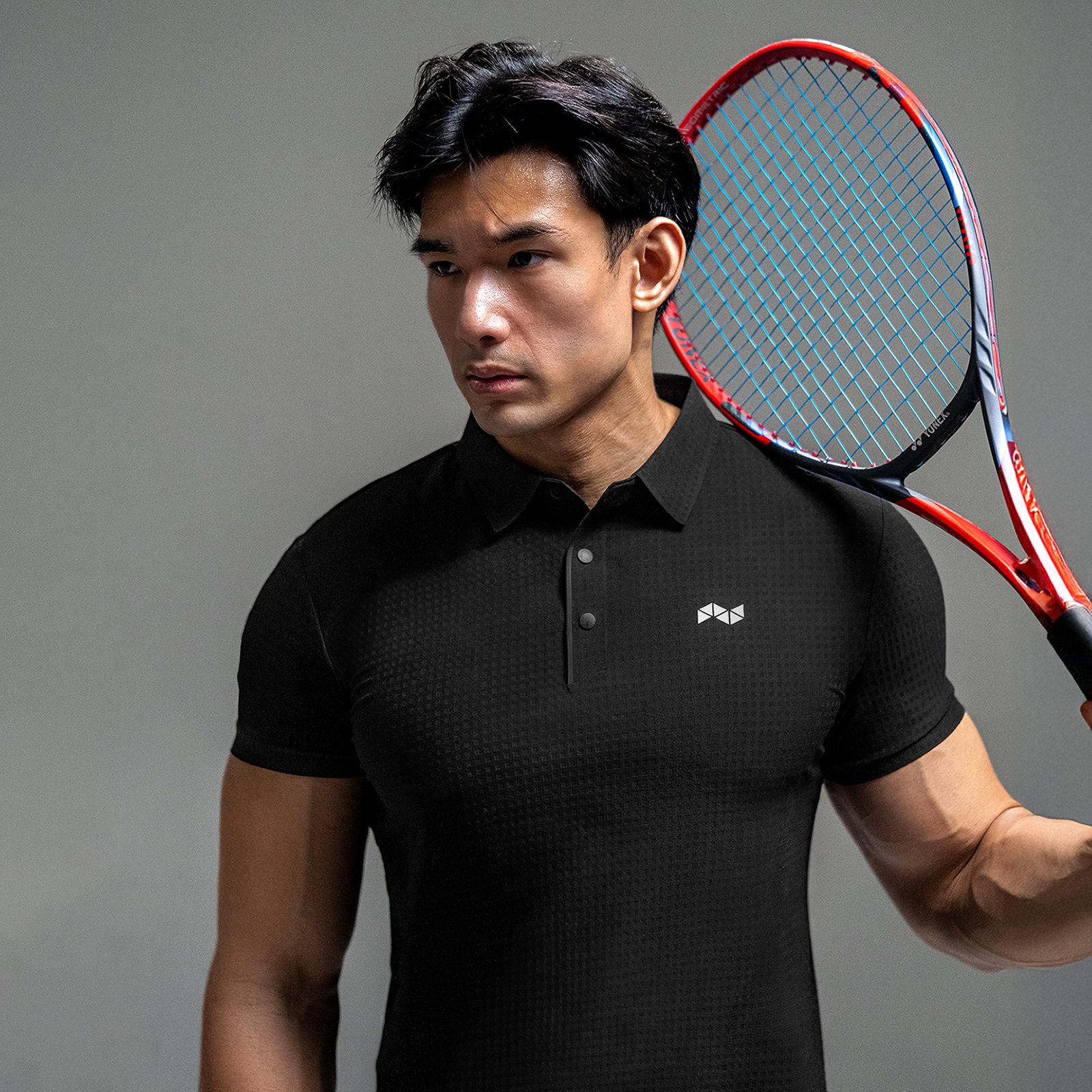NEVERES Next Level Polo Shirt - Performa-Grid Tech