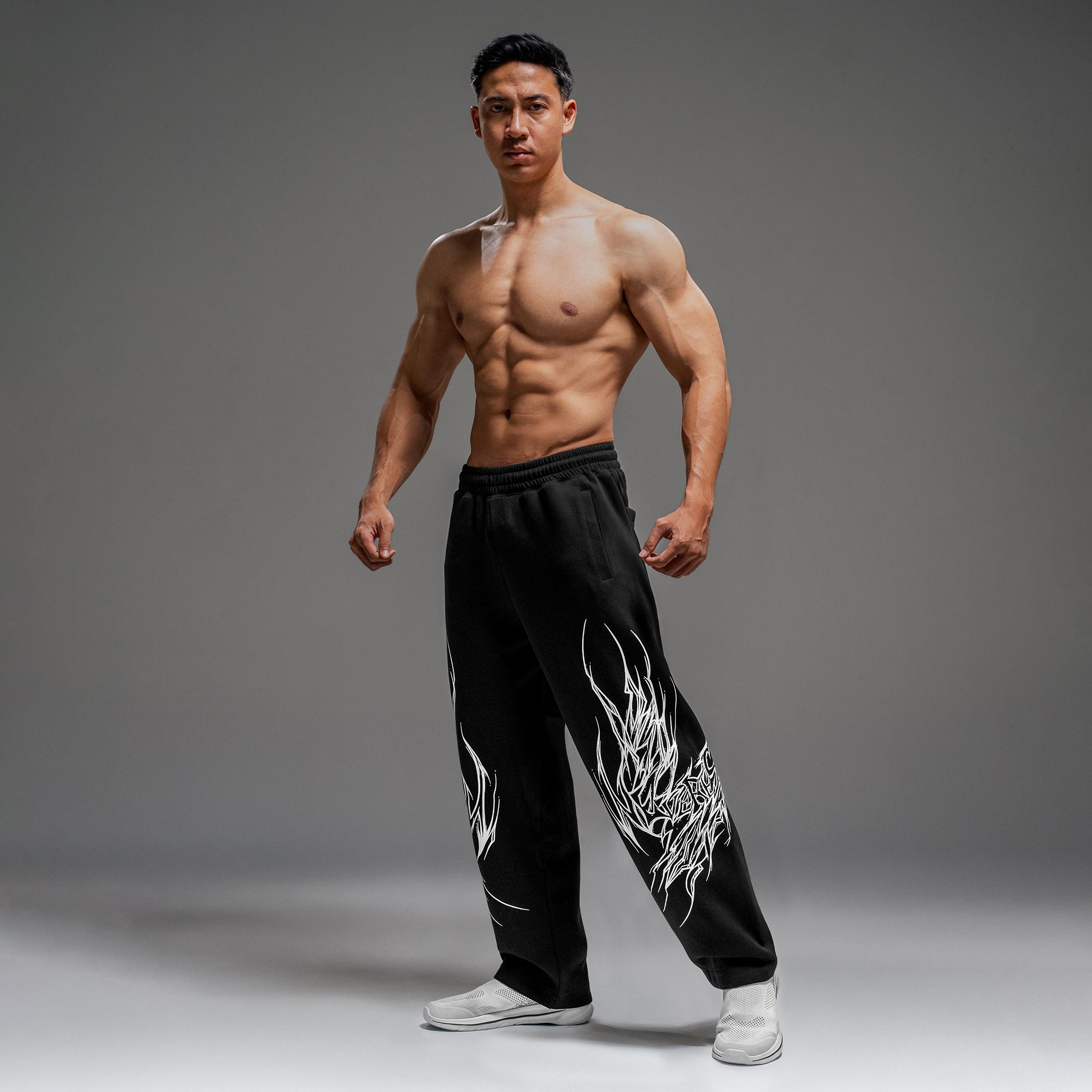 NEVERES Akira-Strike Wide Jogger