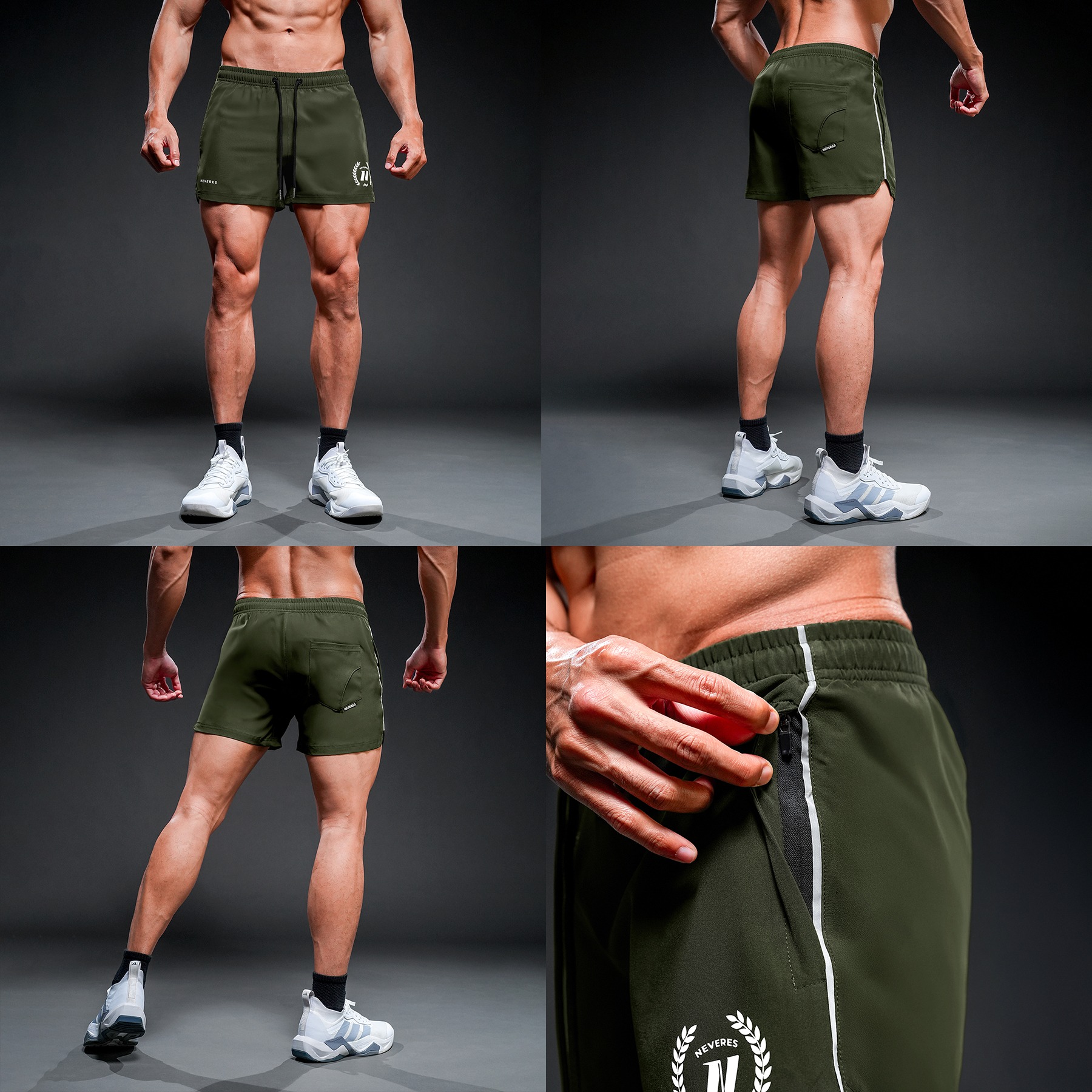 NEVERES Don’t Skip Leg Day Shorts