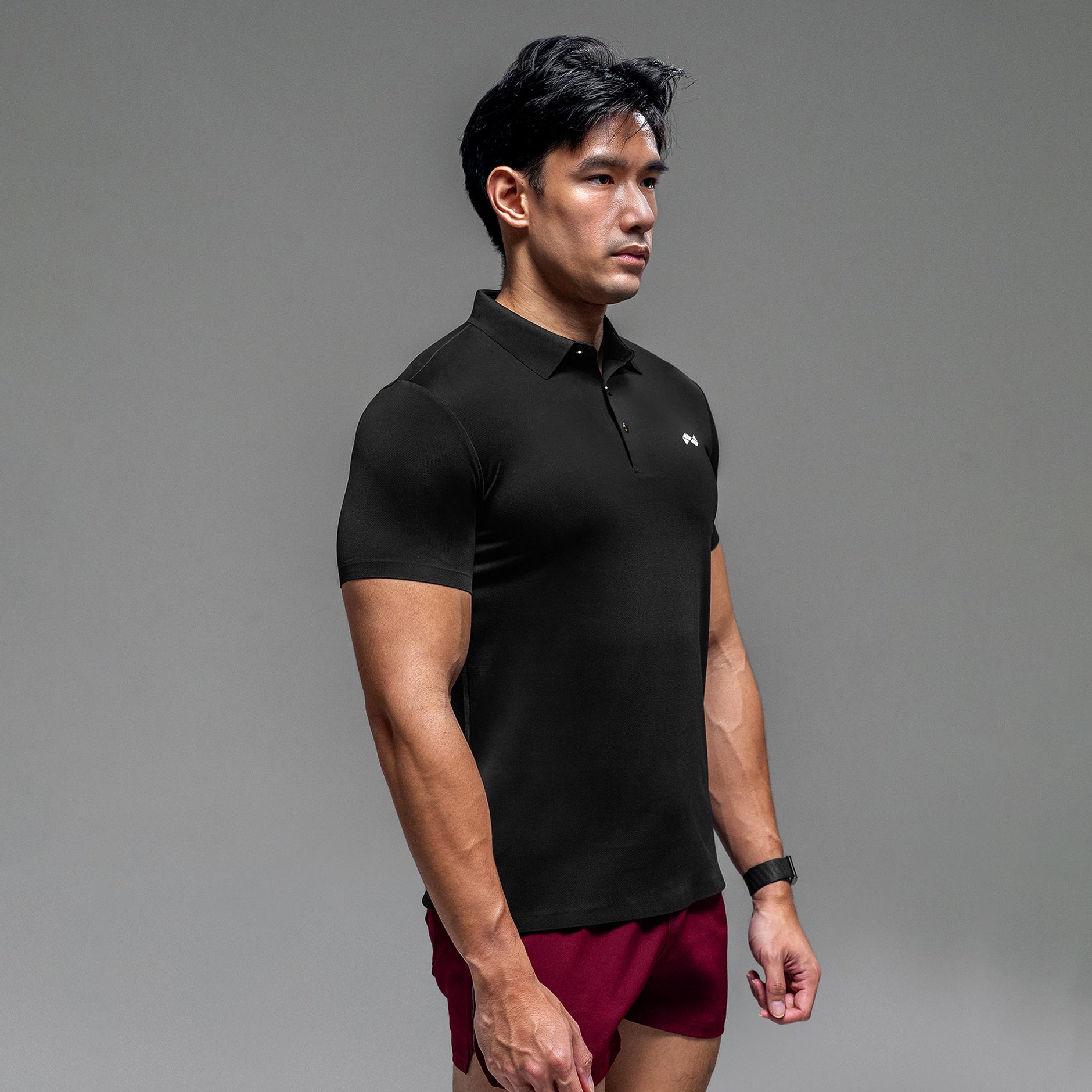 NEVERES Next Level Polo Shirt - Carbon-Weave Tech