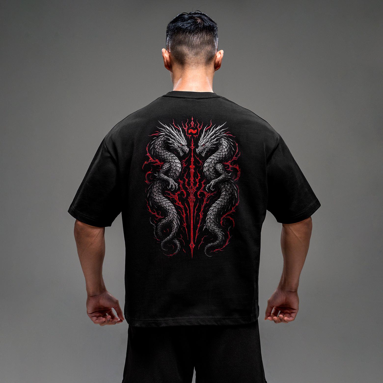 NEVERES Shogun Twin-Dragon Oversized