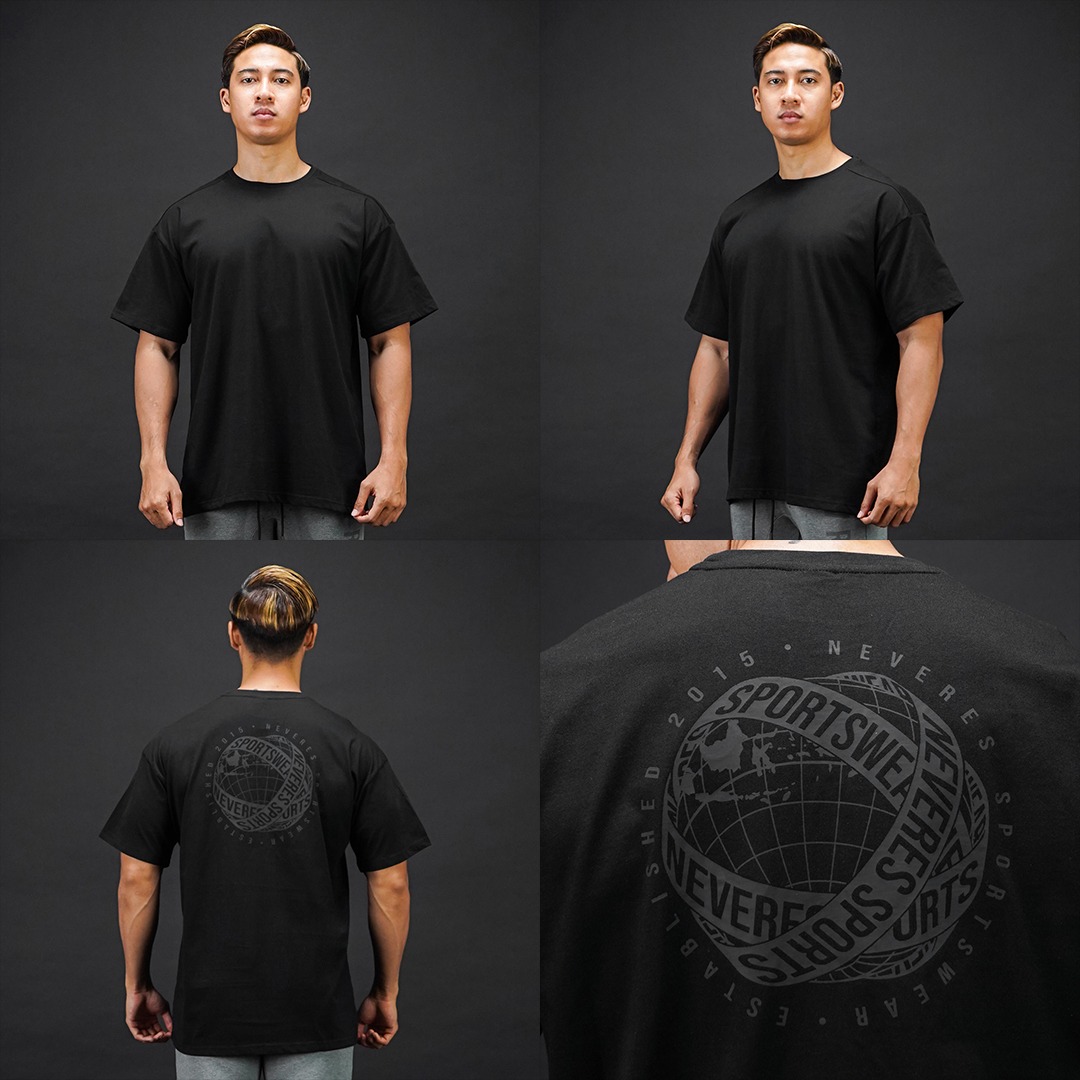 NEVERES Oversized Graphic
