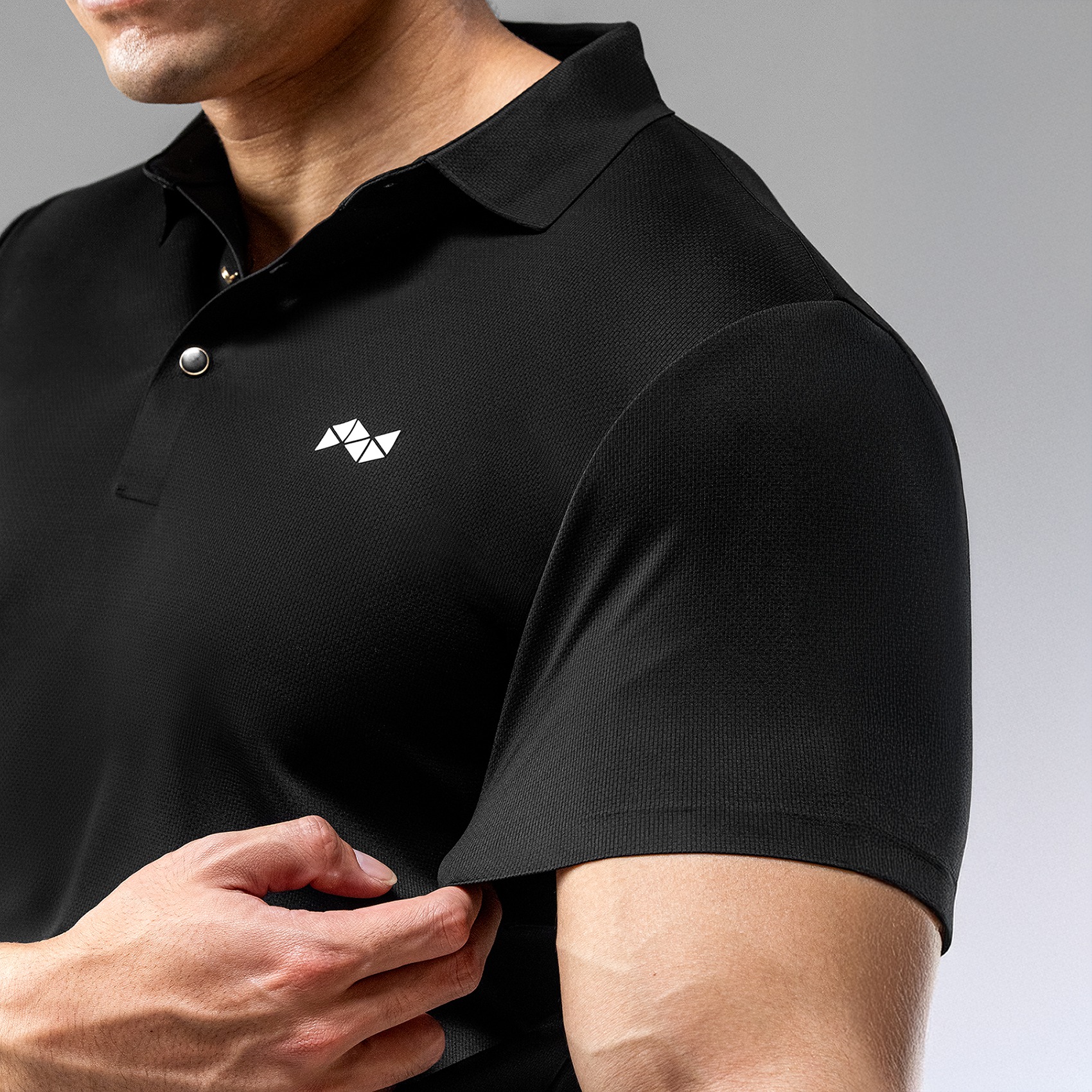 NEVERES Next Level Polo Shirt - Carbon-Weave Tech