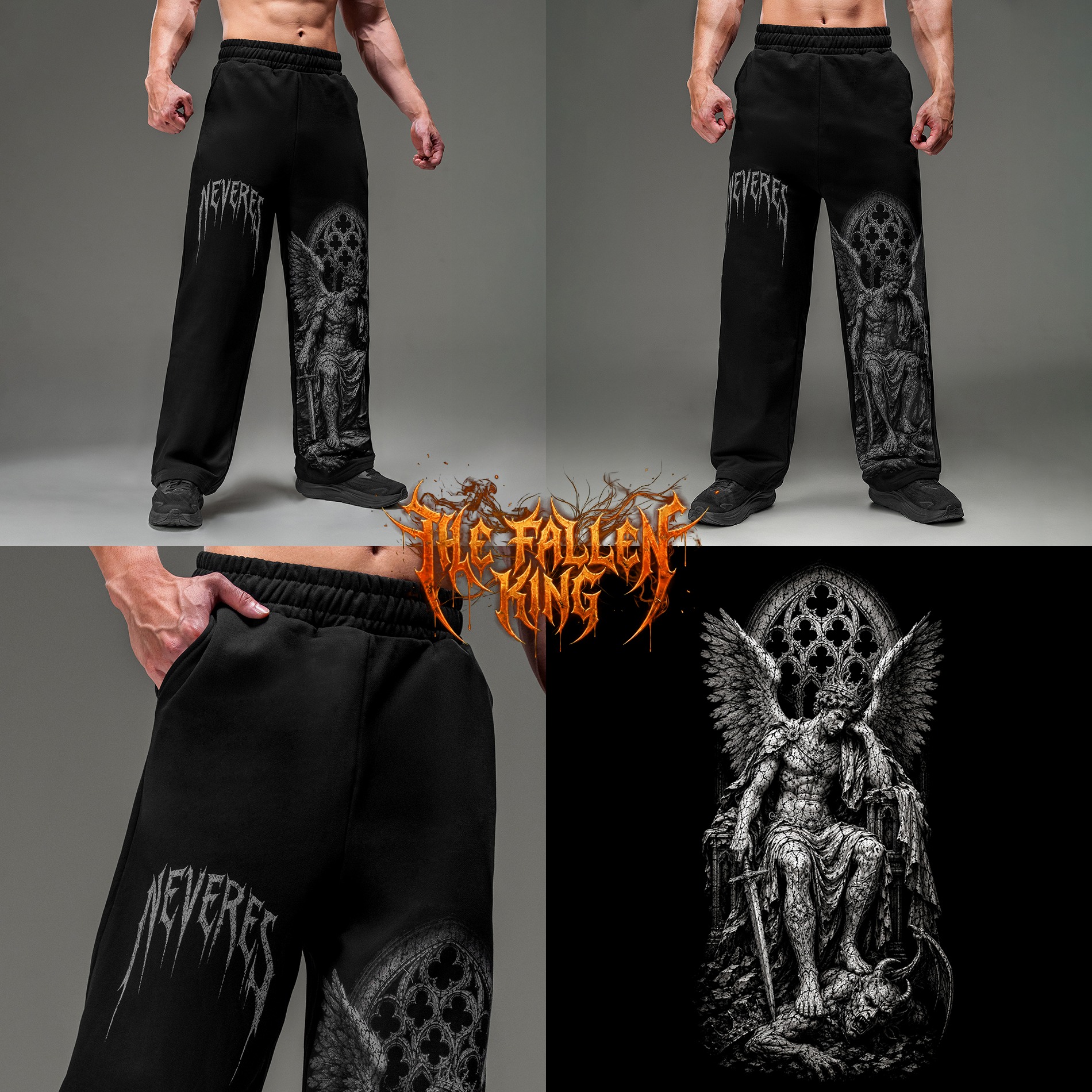 NEVERES Vengeance Wide Jogger