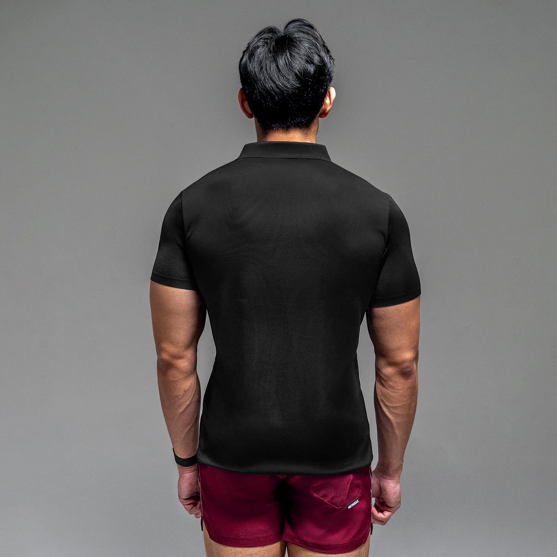 NEVERES Next Level Polo Shirt - Carbon-Weave Tech