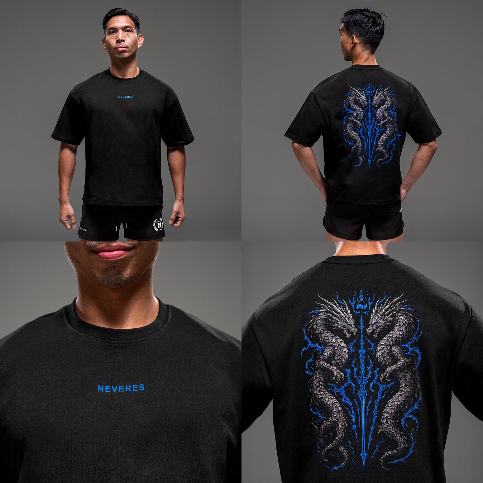 NEVERES Shogun Twin-Dragon Oversized