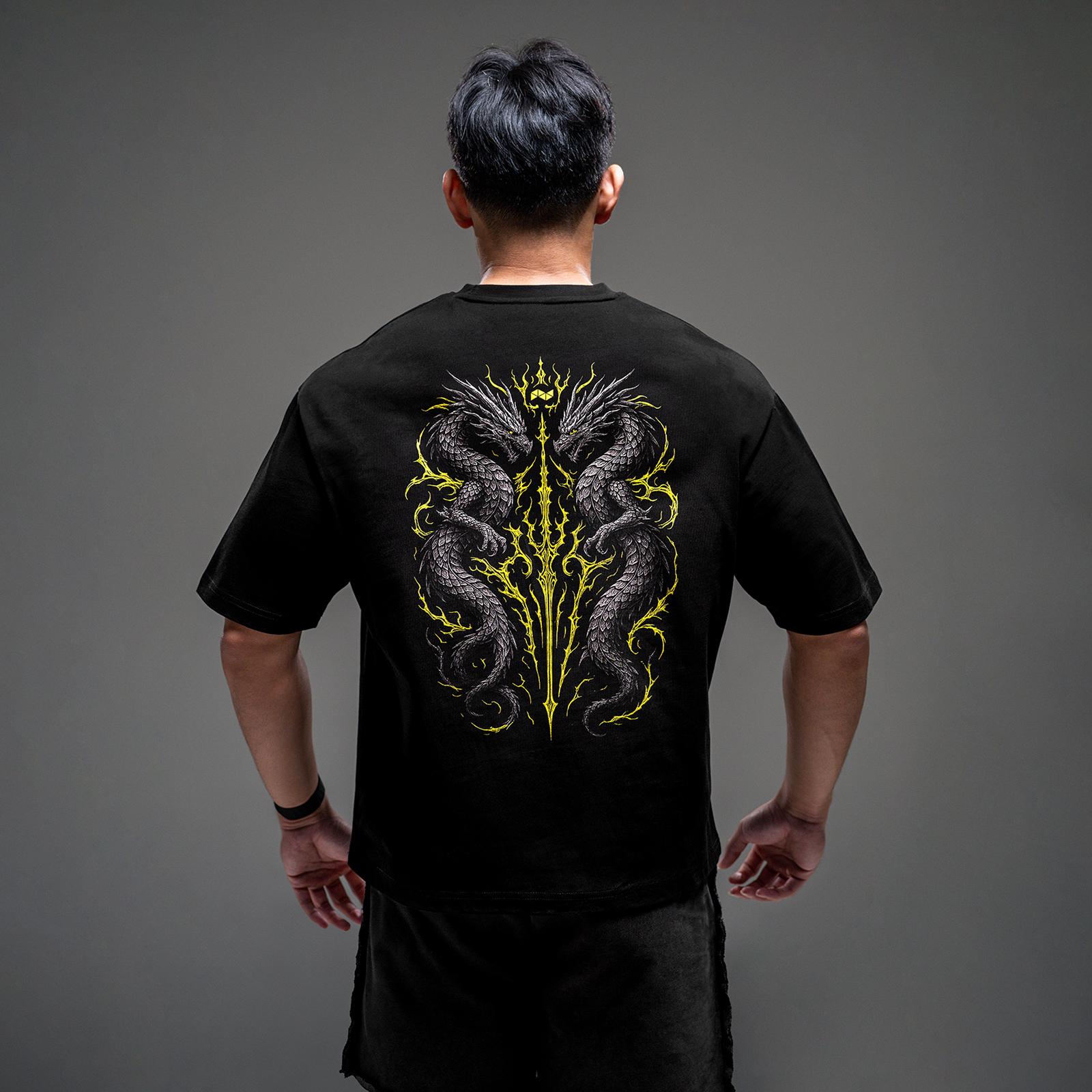 NEVERES Shogun Twin-Dragon Oversized