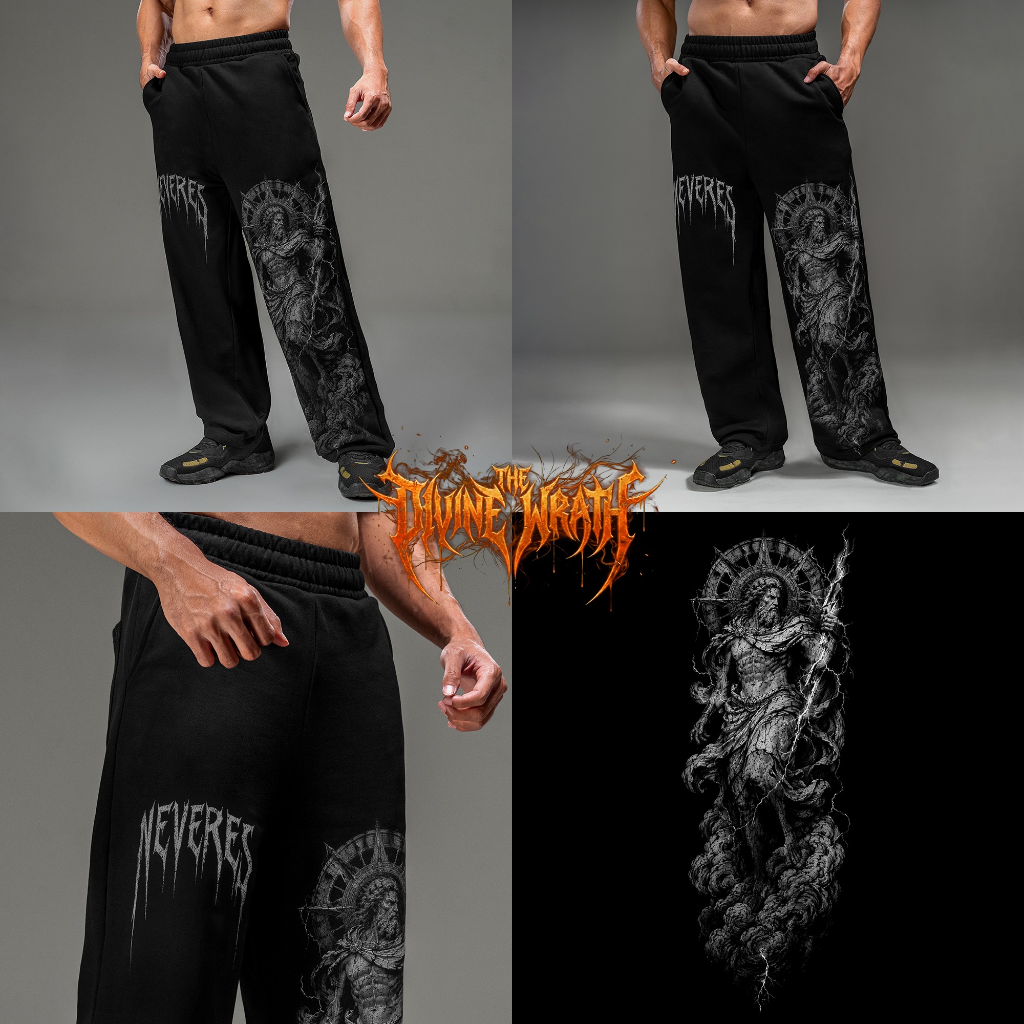 NEVERES Vengeance Wide Jogger