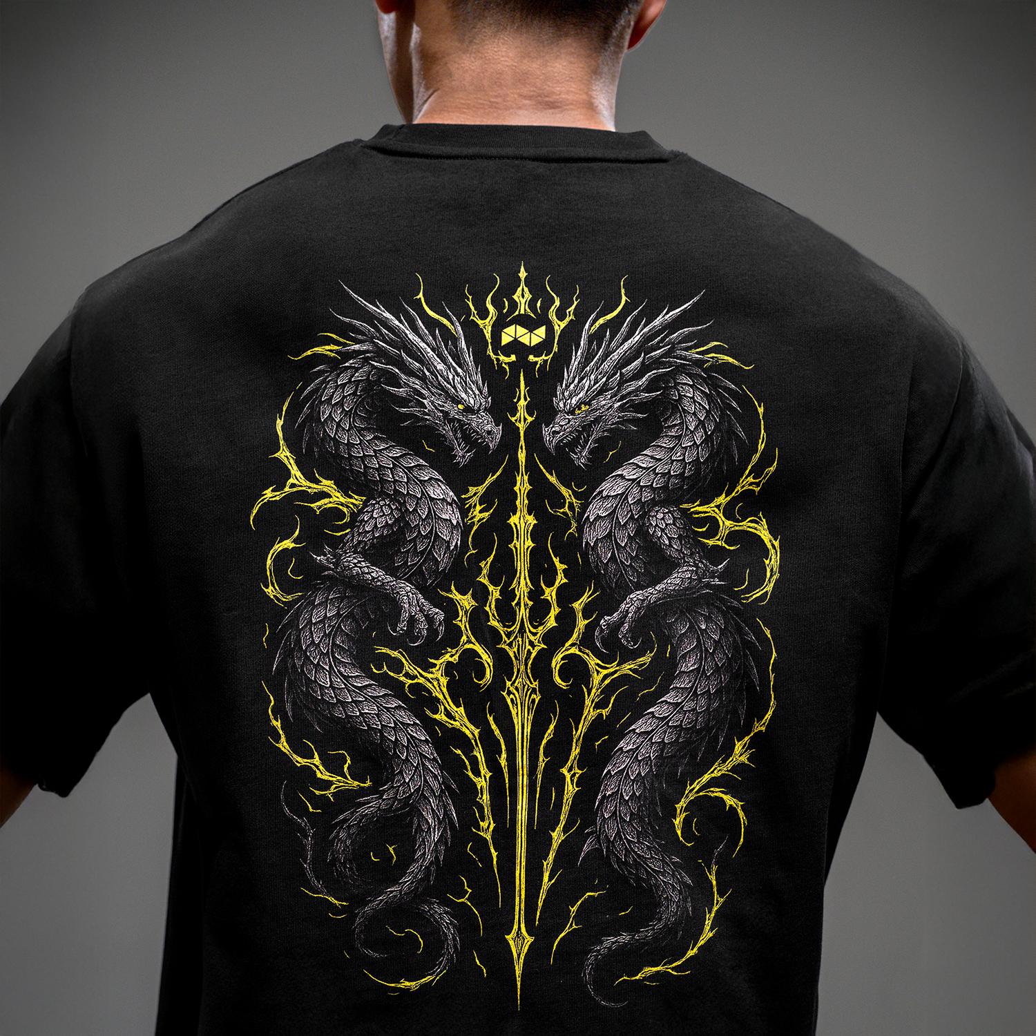 NEVERES Shogun Twin-Dragon Oversized