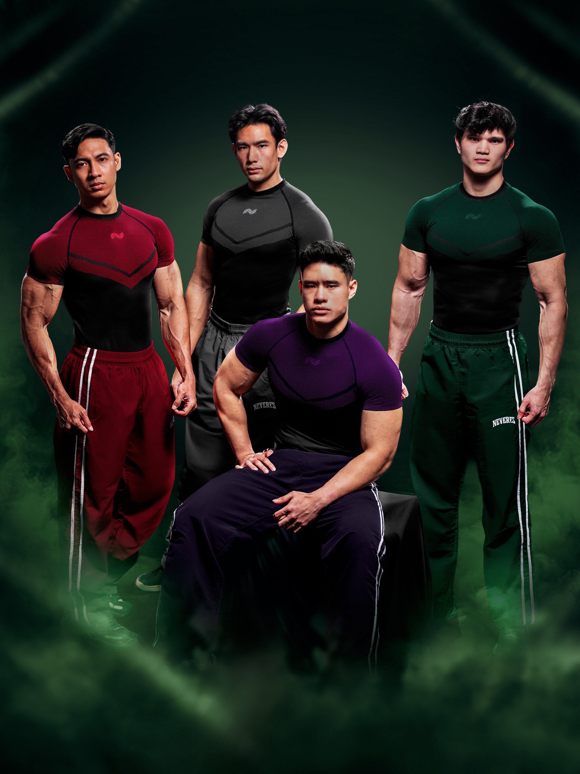 NEVERES Retro Track Pants