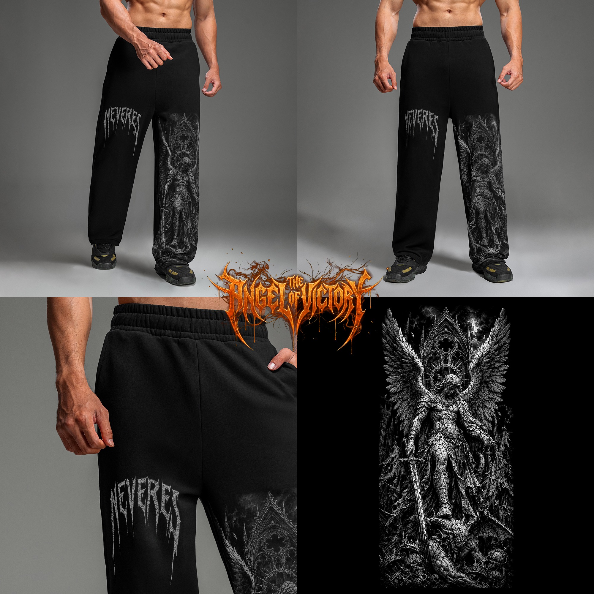 NEVERES Vengeance Wide Jogger