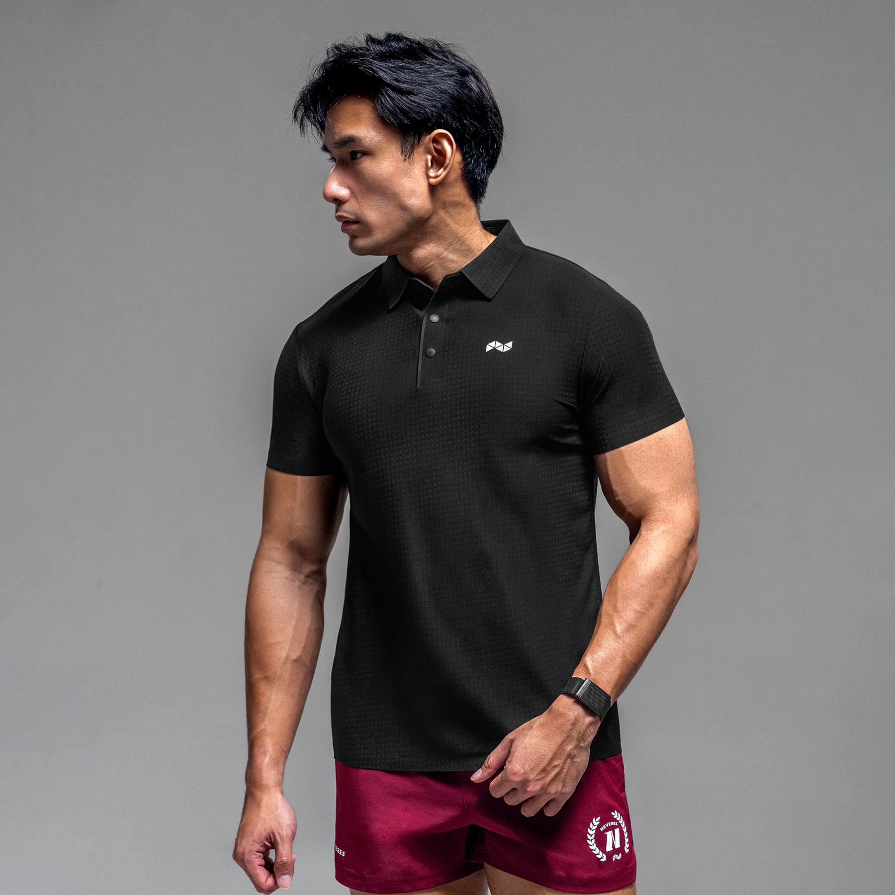 NEVERES Next Level Polo Shirt - Performa-Grid Tech