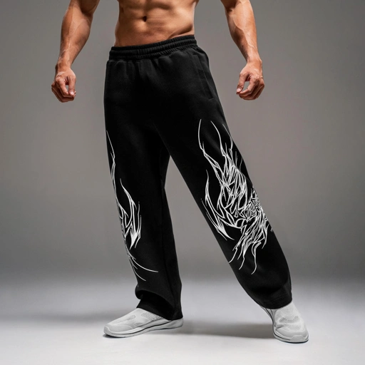 NEVERES Akira-Strike Wide Jogger