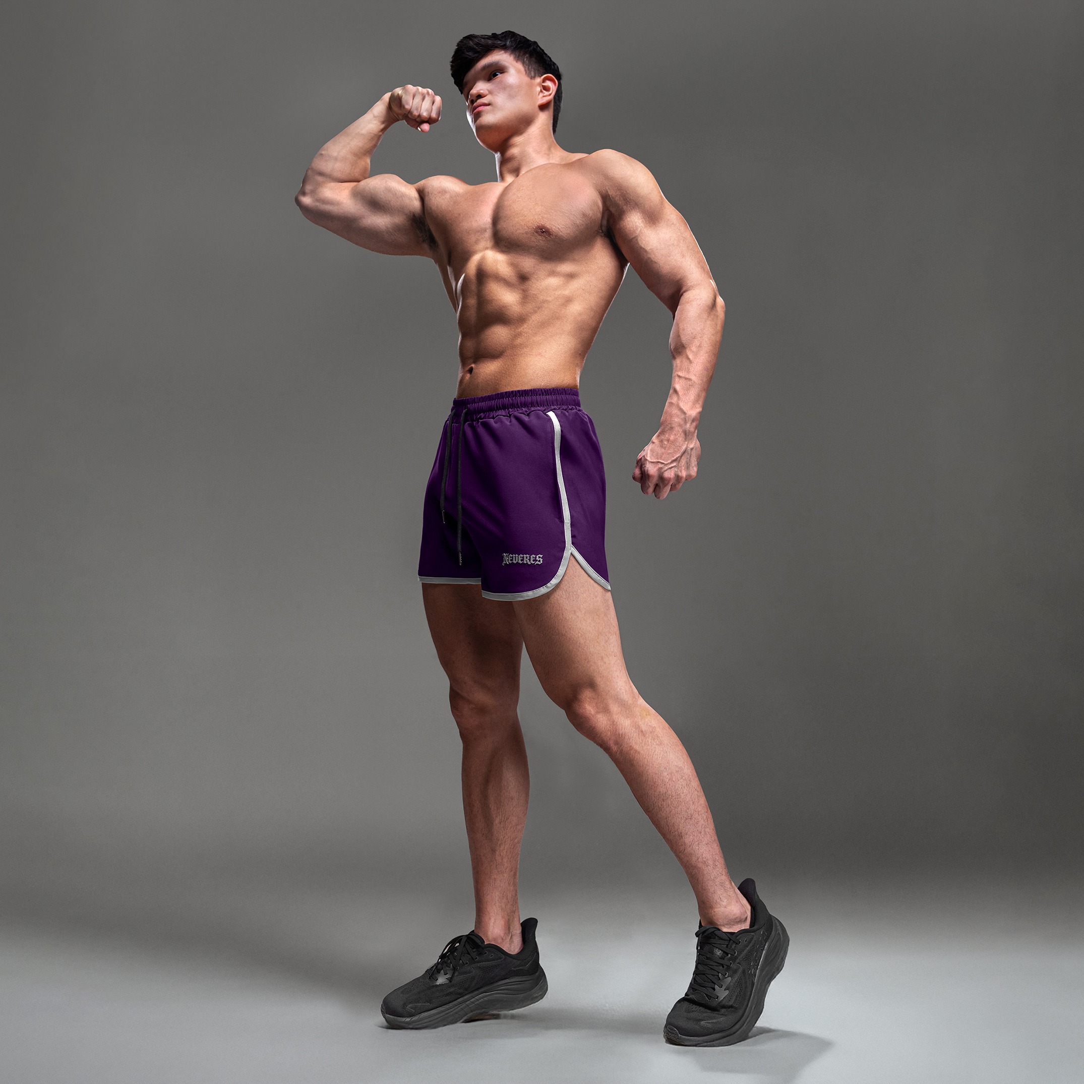NEVERES Retro Vibe Leg Day Shorts