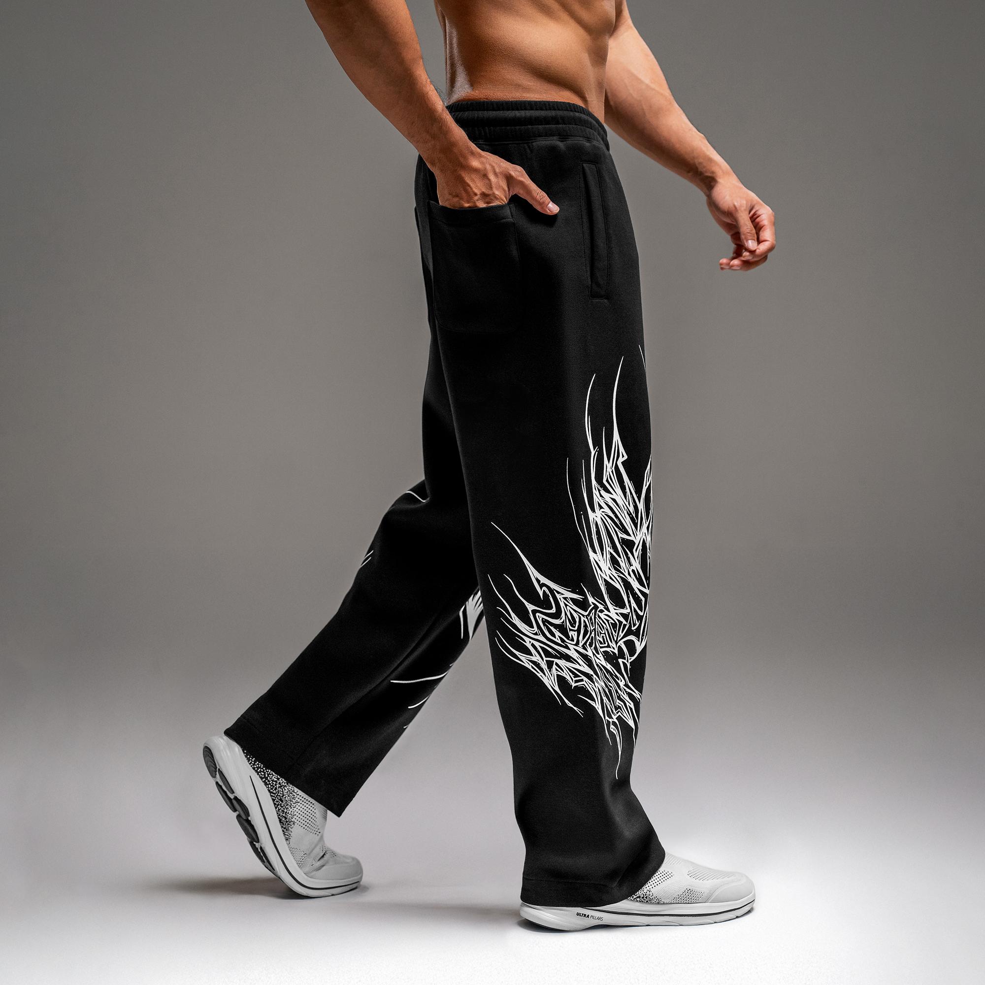 NEVERES Akira-Strike Wide Jogger