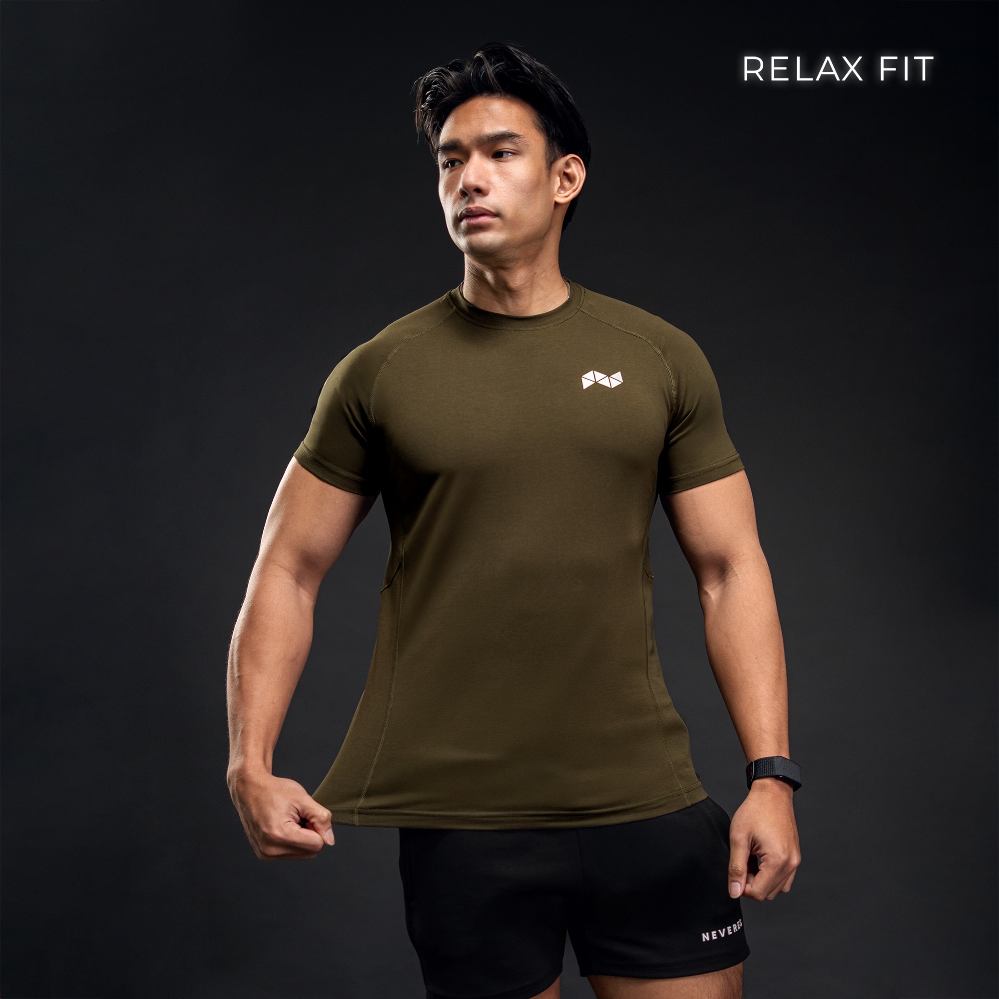 NEVERES Basic Form Relax Fit T-Shirt