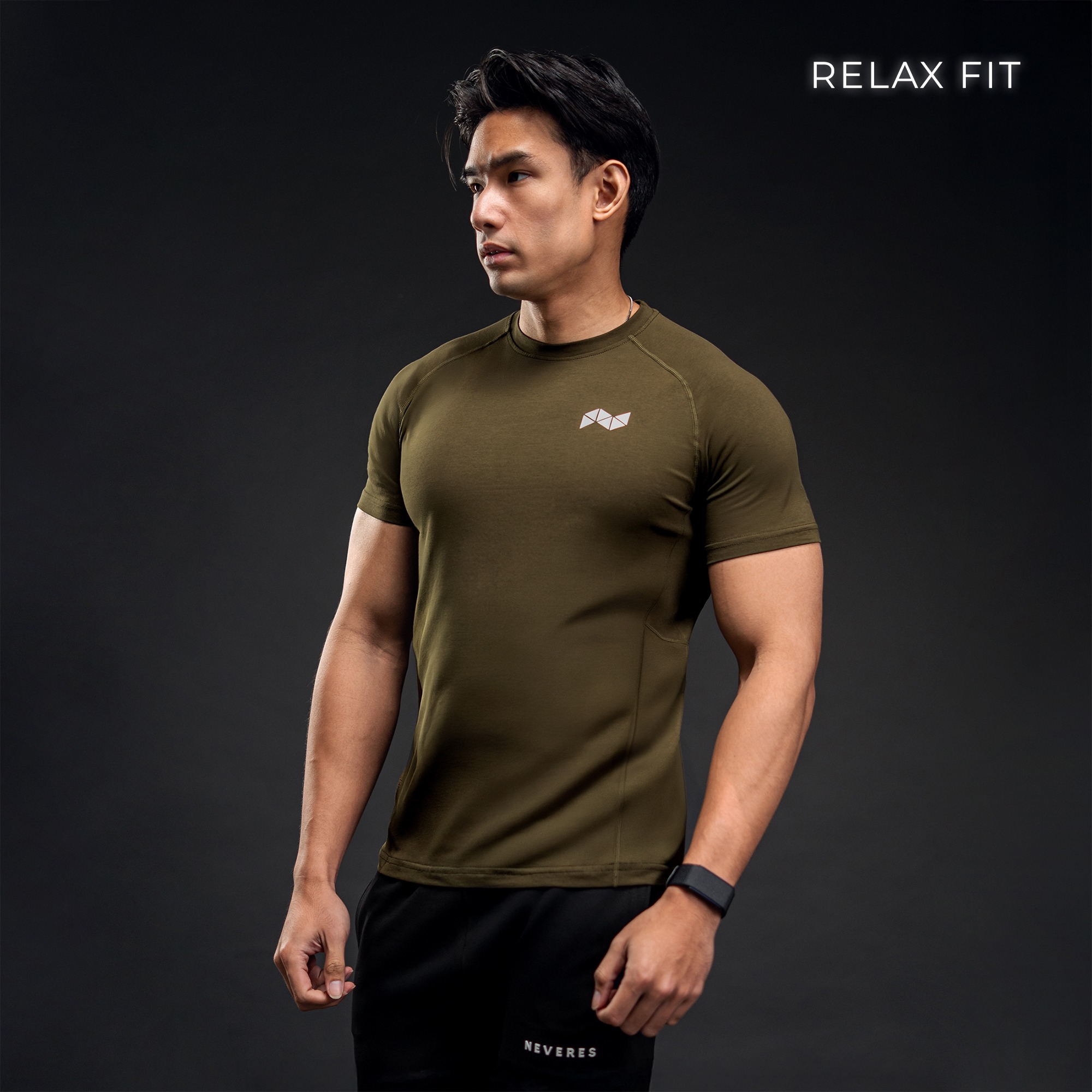 NEVERES Basic Form Relax Fit T-Shirt