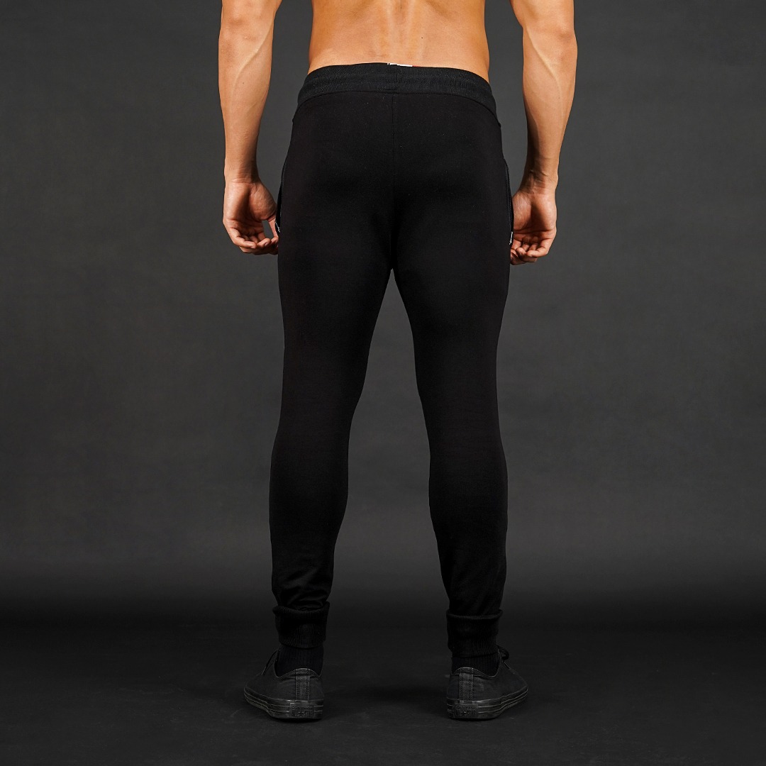 NEVERES Dual Tone Leather Jogger