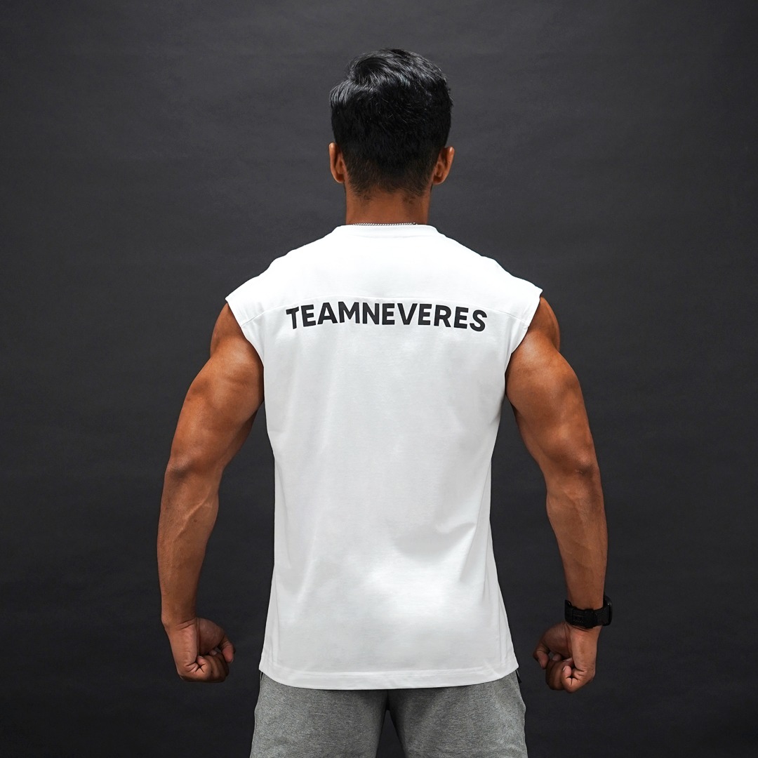 NEVERES Muscle Cut Sleeveless T-Shirt