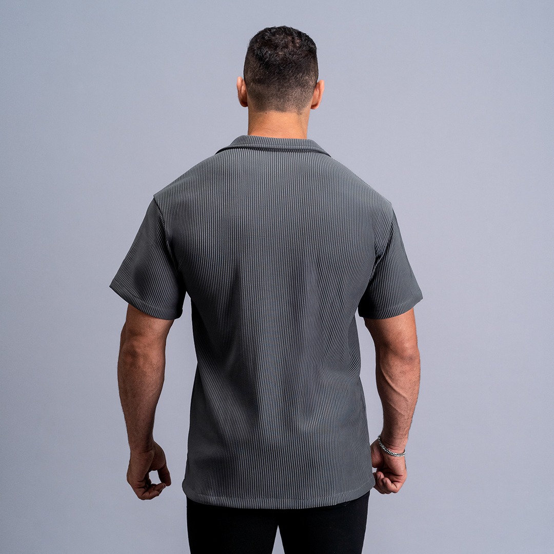 NEVERES Pleated Shirt