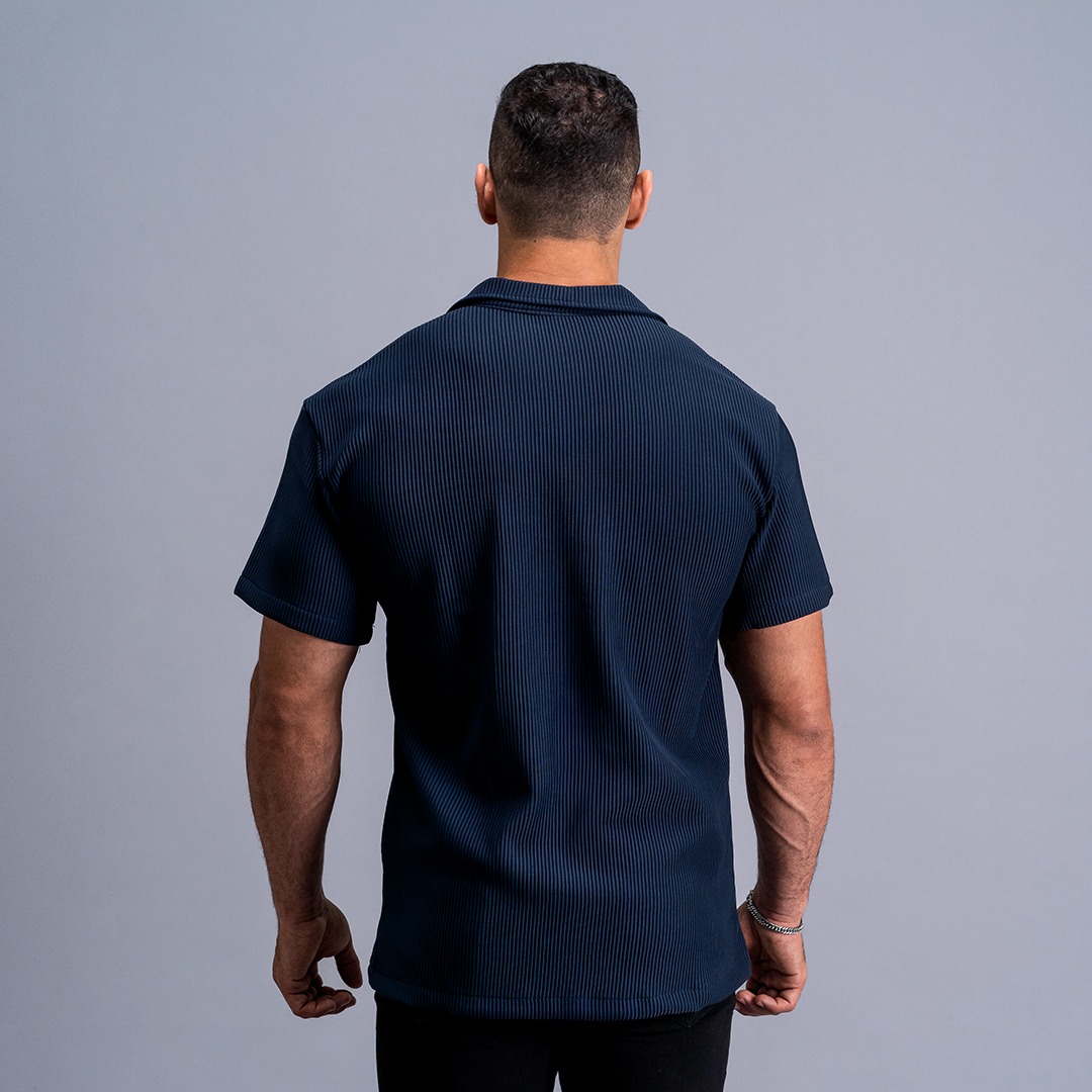 NEVERES Pleated Shirt