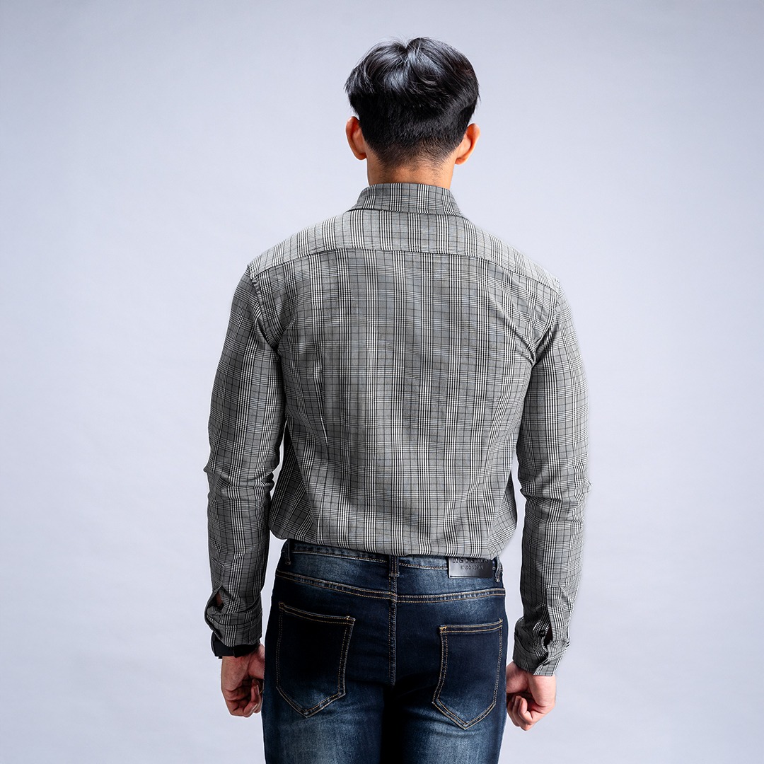 NEVERES Checkers Lux Shirt LongSleeve