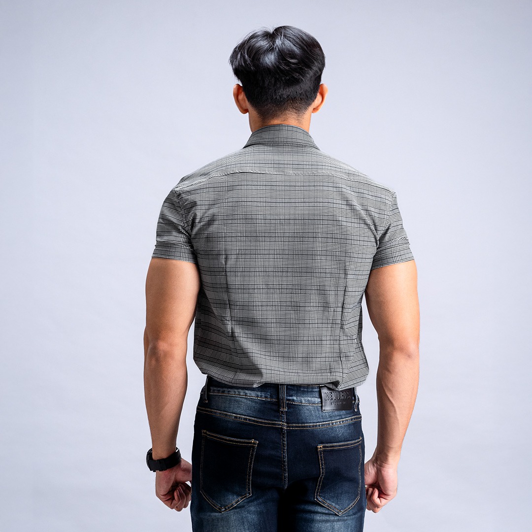 NEVERES Checkers Lux Shirt Shortsleeve