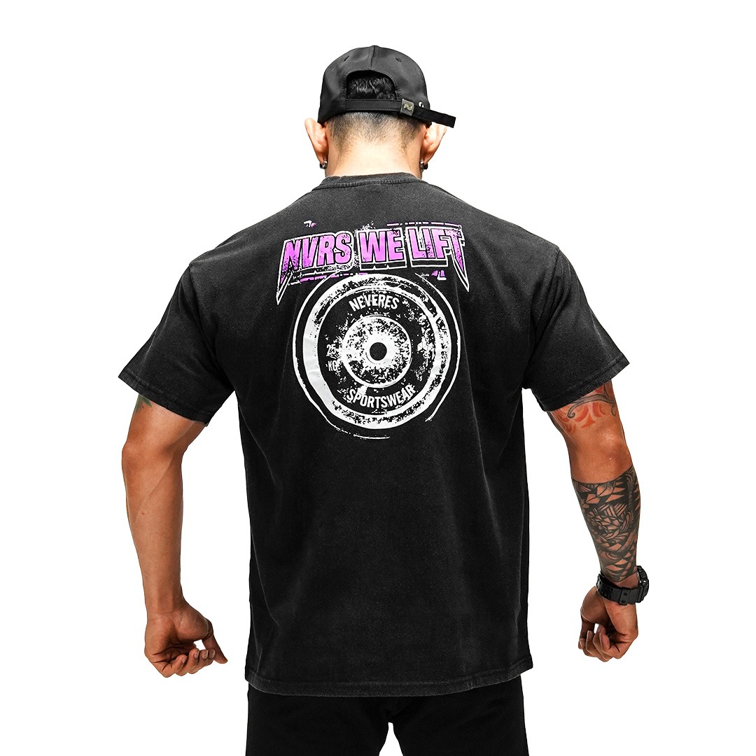 NEVERES Graphic Washed Oversized