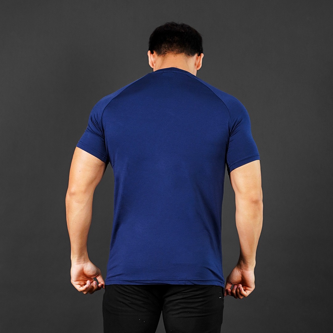 NEVERES Light Performance Tee - Navy