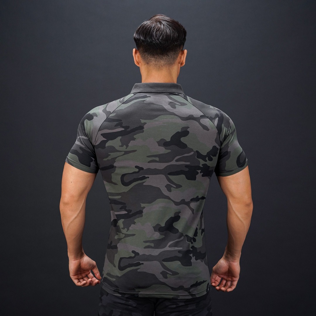 NEVERES Ace Polo Shirt Camo Edition