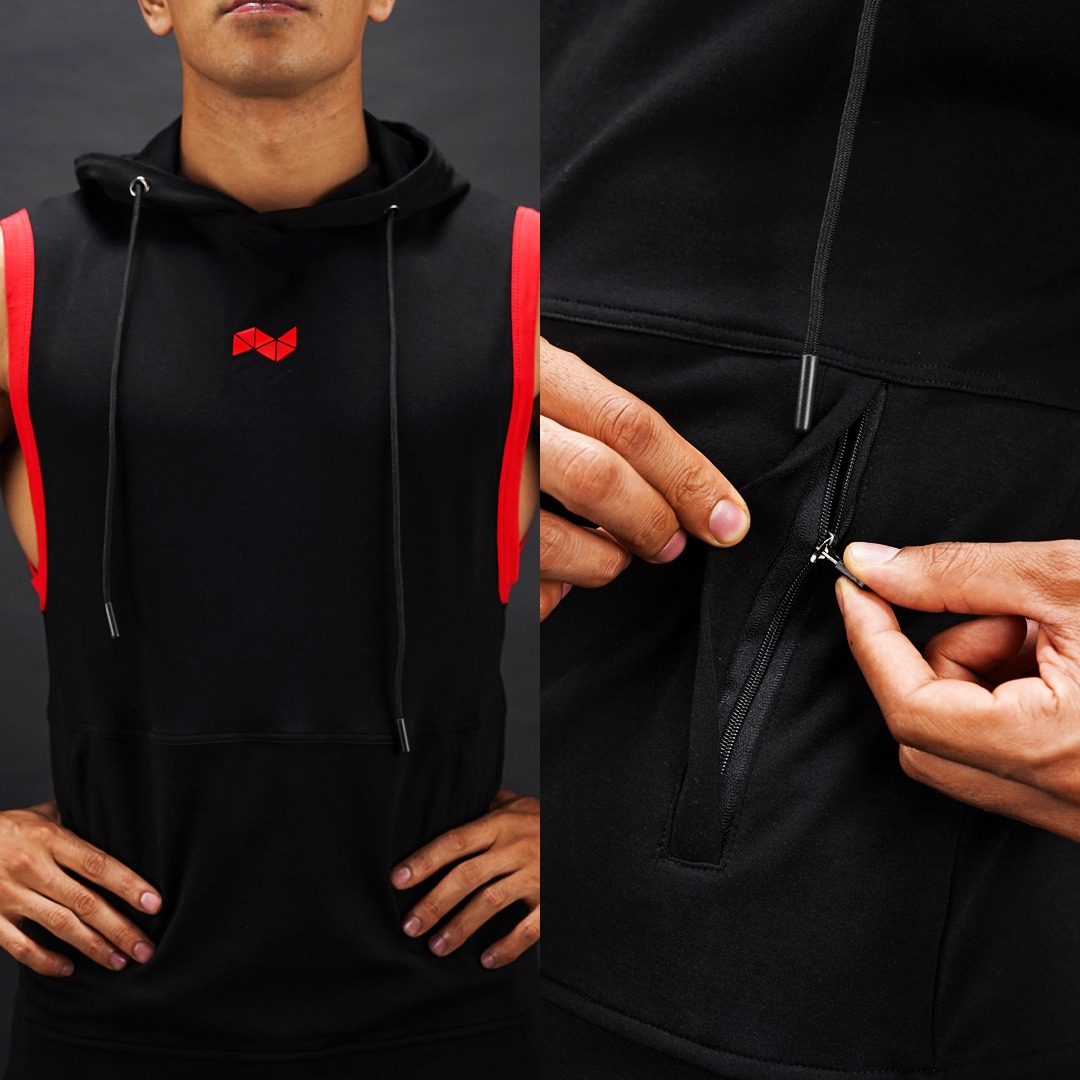 NEVERES Spectre Sleeveless Hoodie