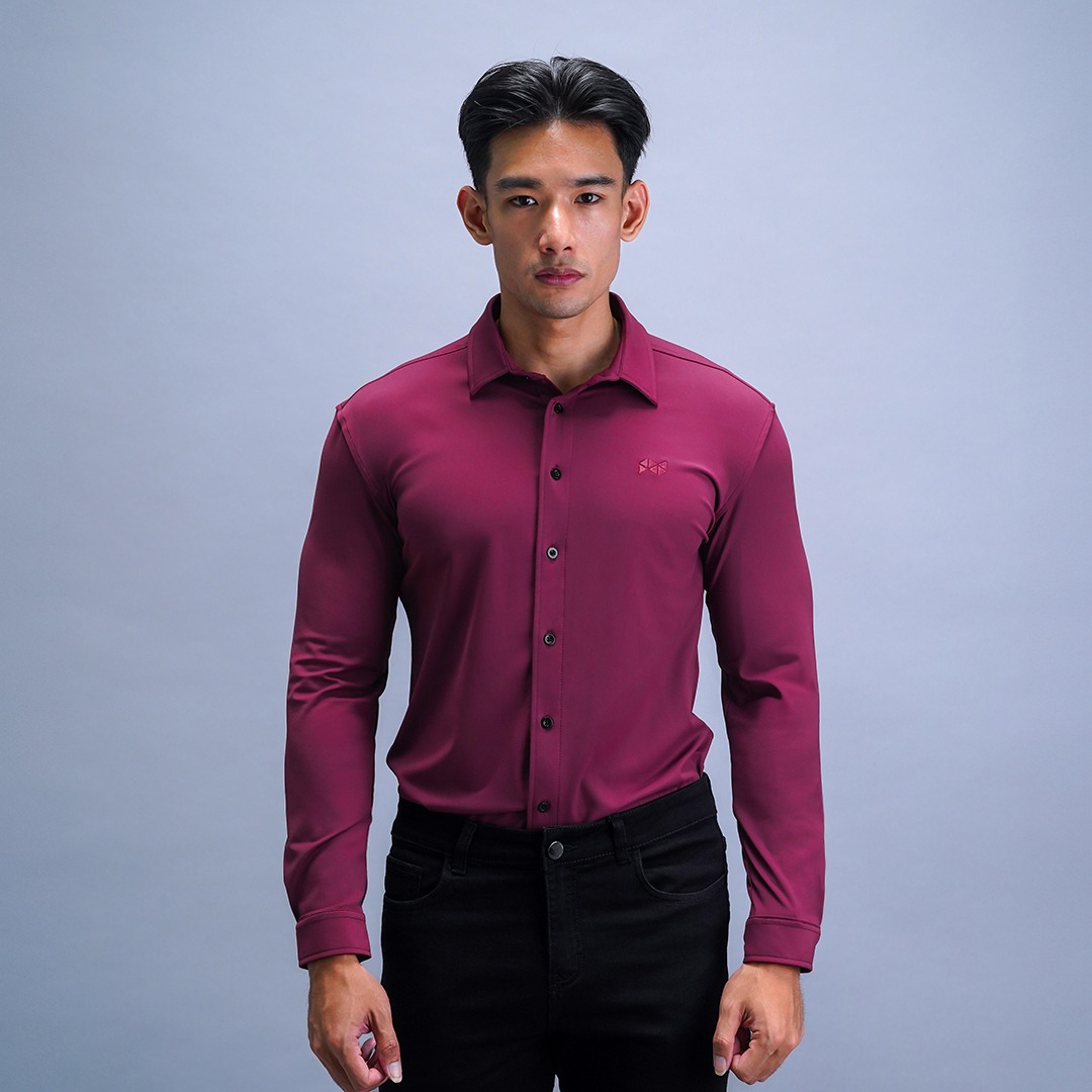 NEVERES Classic Fit Shirt Long Sleeve