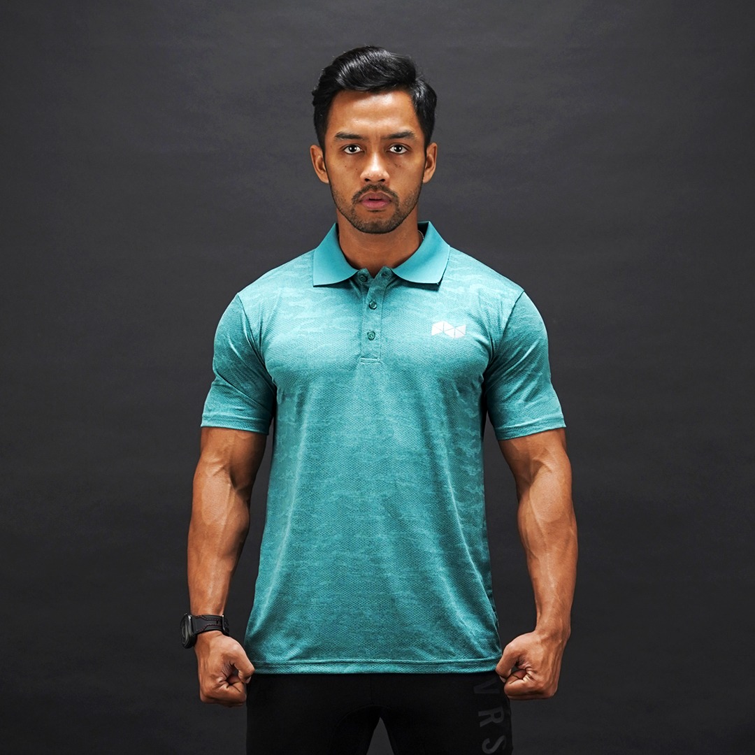 NEVERES Camouflage Polo Shirt