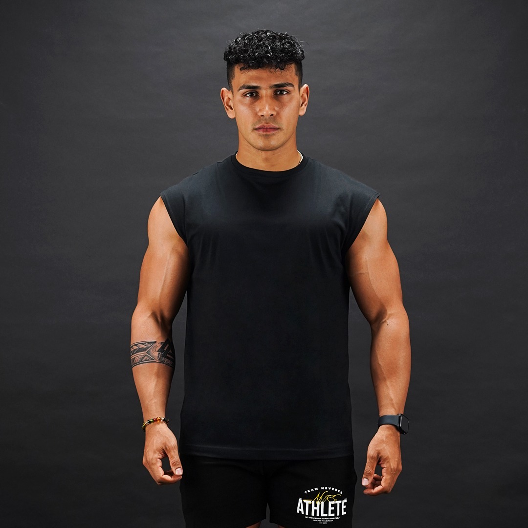 NEVERES Muscle Cut Sleeveless T-Shirt