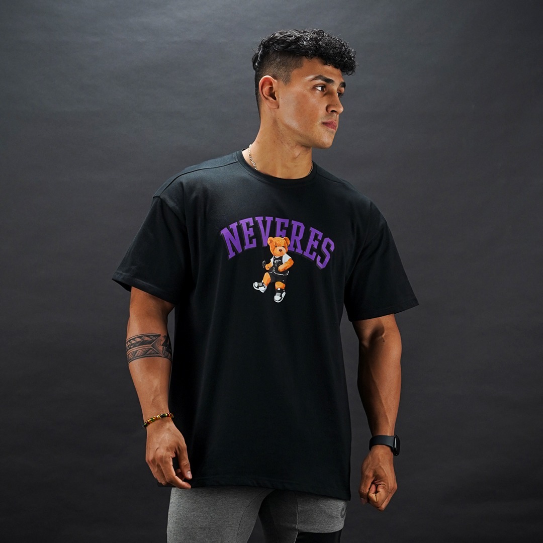 NEVERES Teddy Lift Oversized T-Shirt