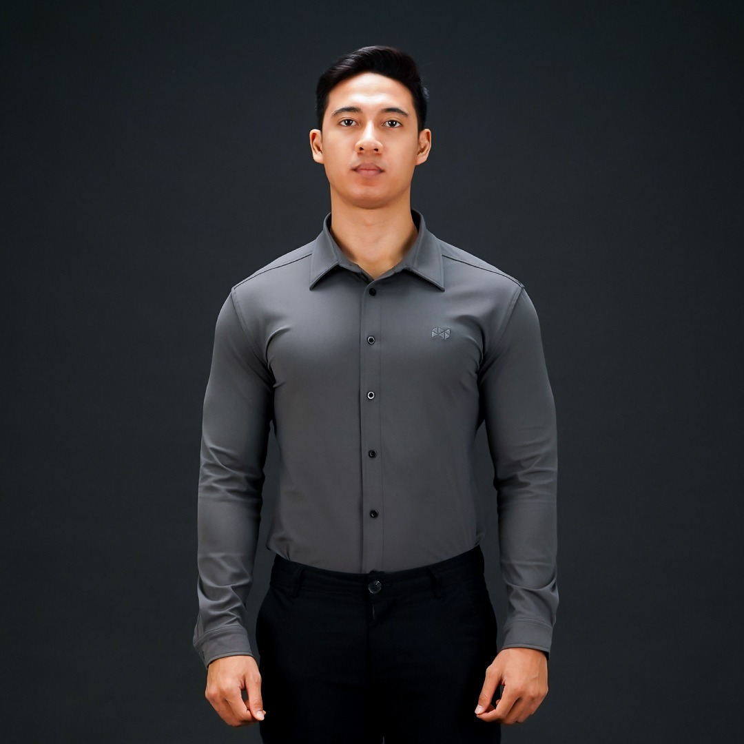 NEVERES Classic Fit Shirt Long Sleeve