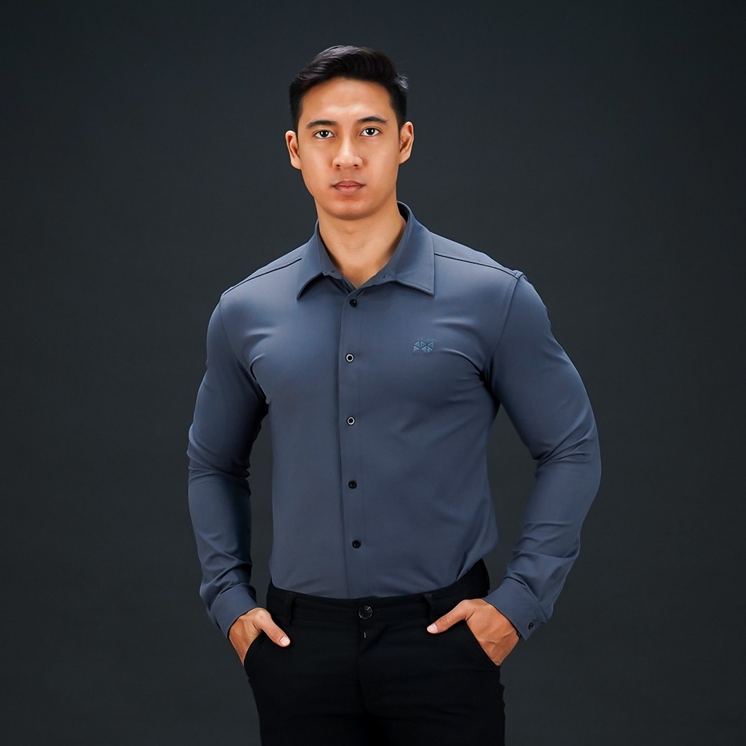 NEVERES Classic Fit Shirt Long Sleeve