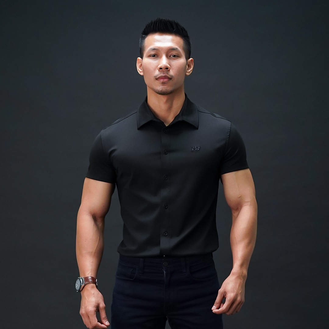 NEVERES Classic Fit Shirt Short Sleeve